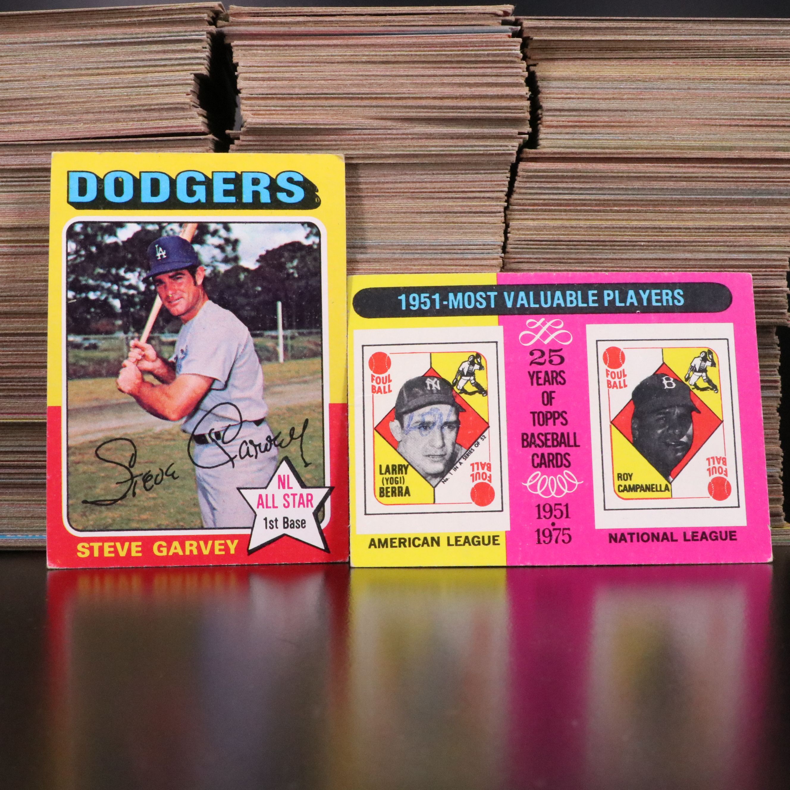 1975 Topps Baseball Cards Featuring Robin Yount Rookie and More