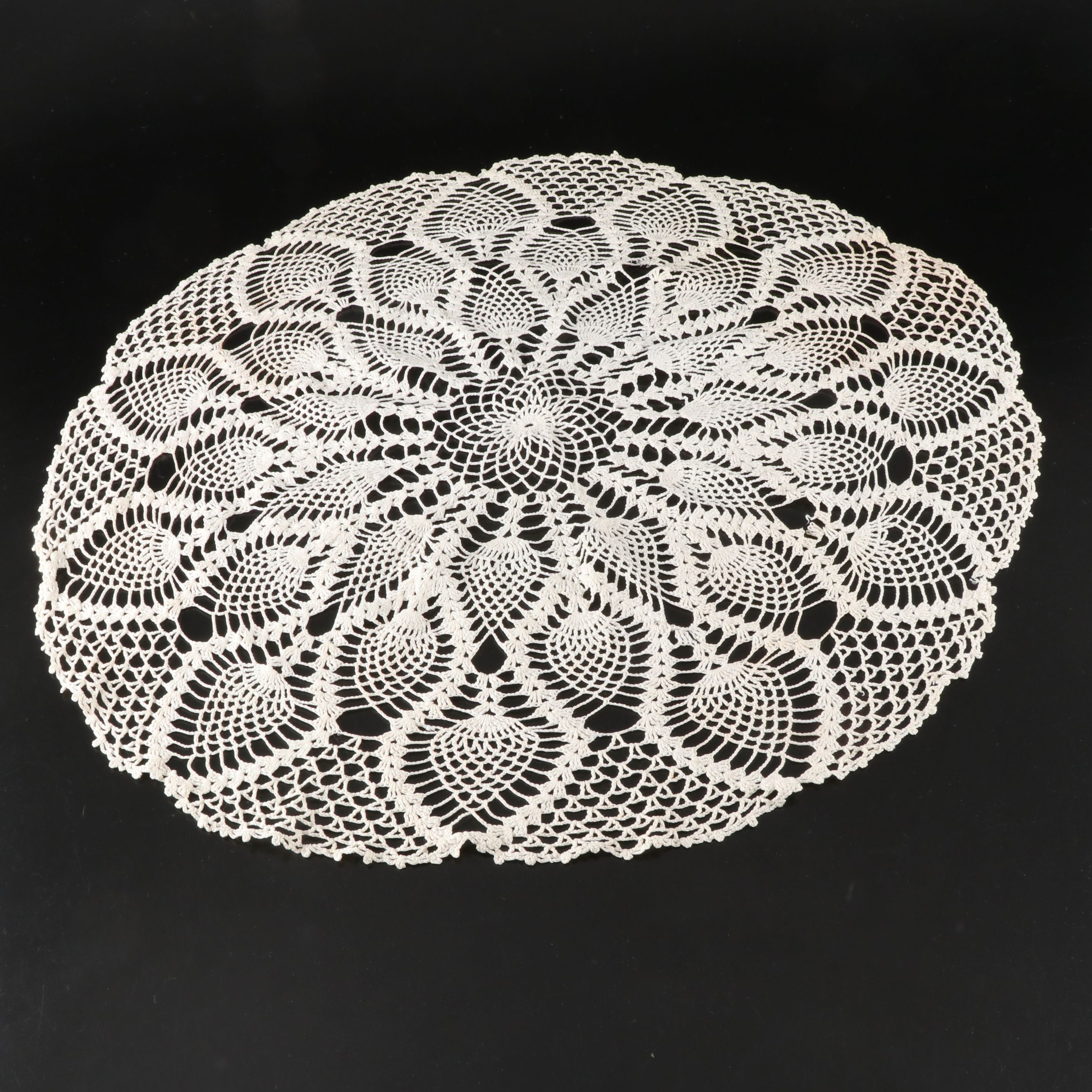 White Crochet Doily Runner, Table Cloths and More Table Linens