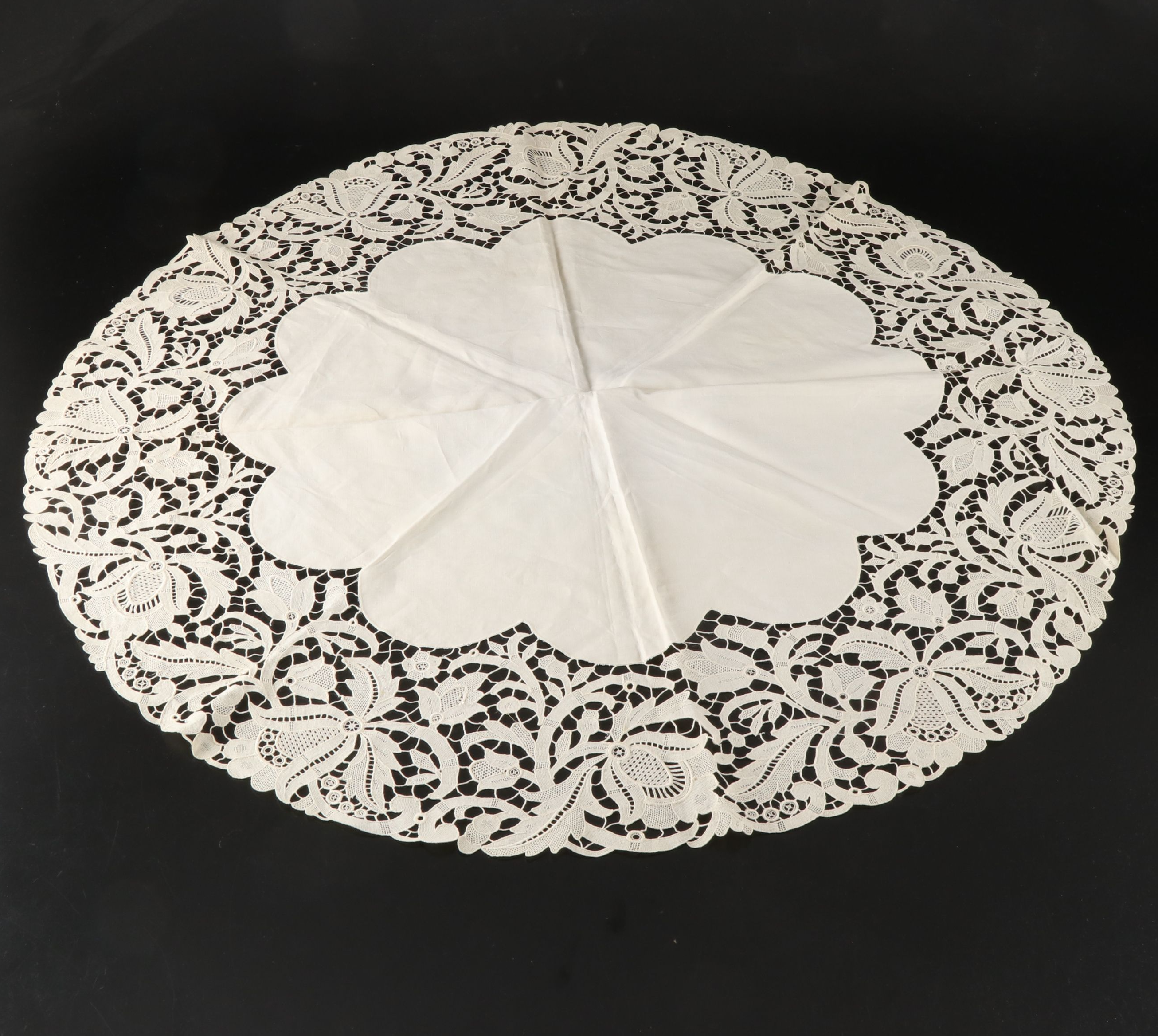White Crochet Doily Runner, Table Cloths and More Table Linens