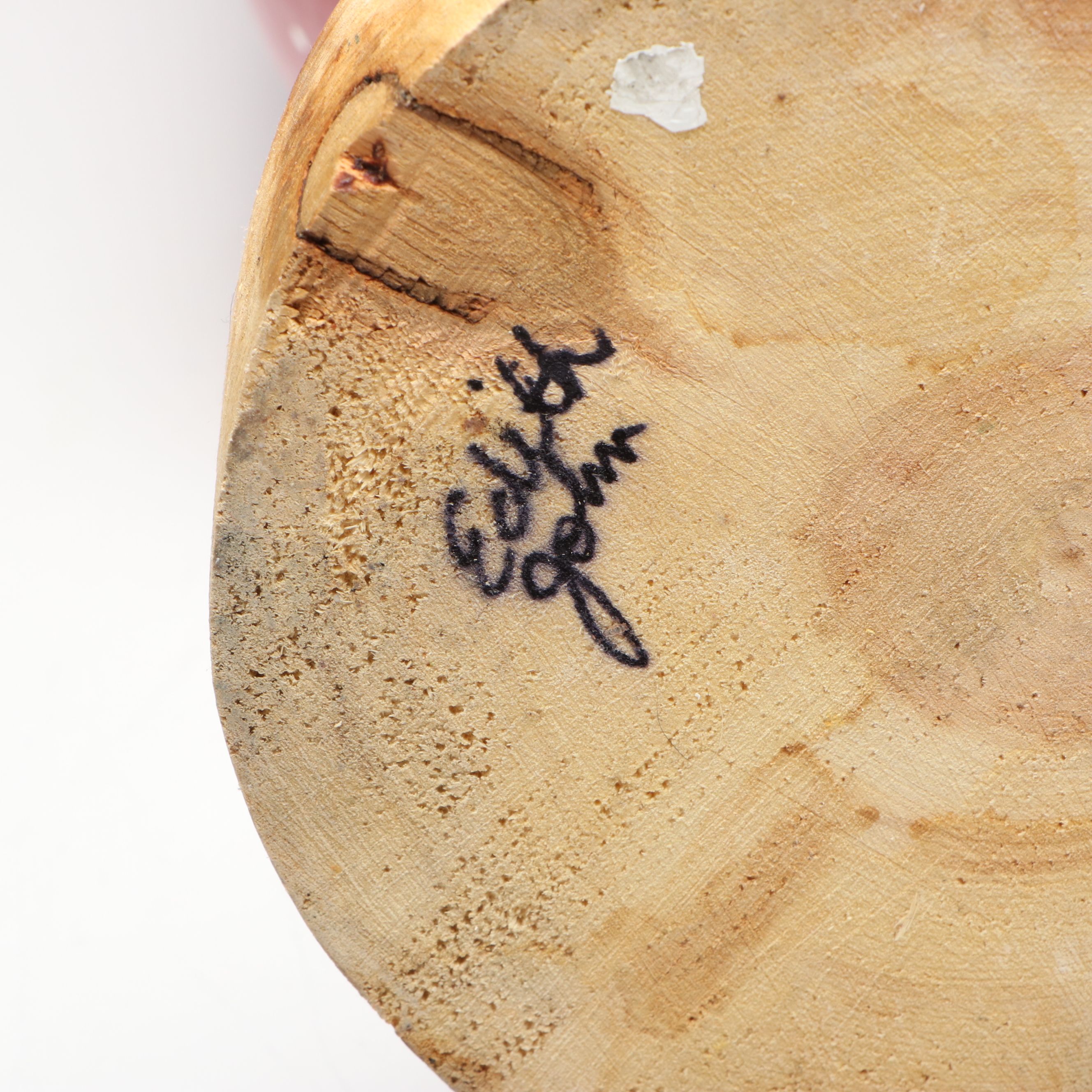 Edith John and Lonnie and Twyla Money Folk Art Handcrafted Wood Roosters