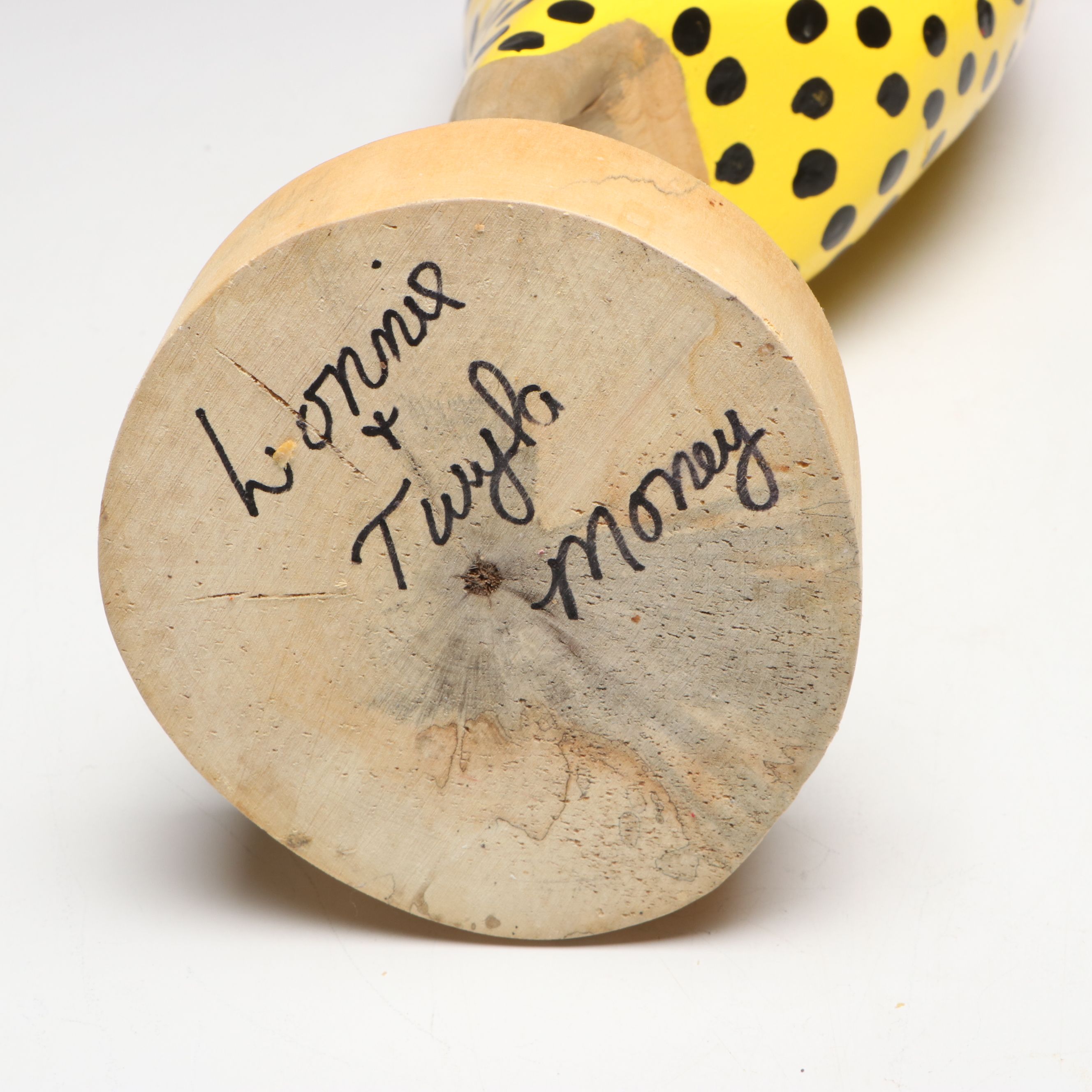 Edith John and Lonnie and Twyla Money Folk Art Handcrafted Wood Roosters