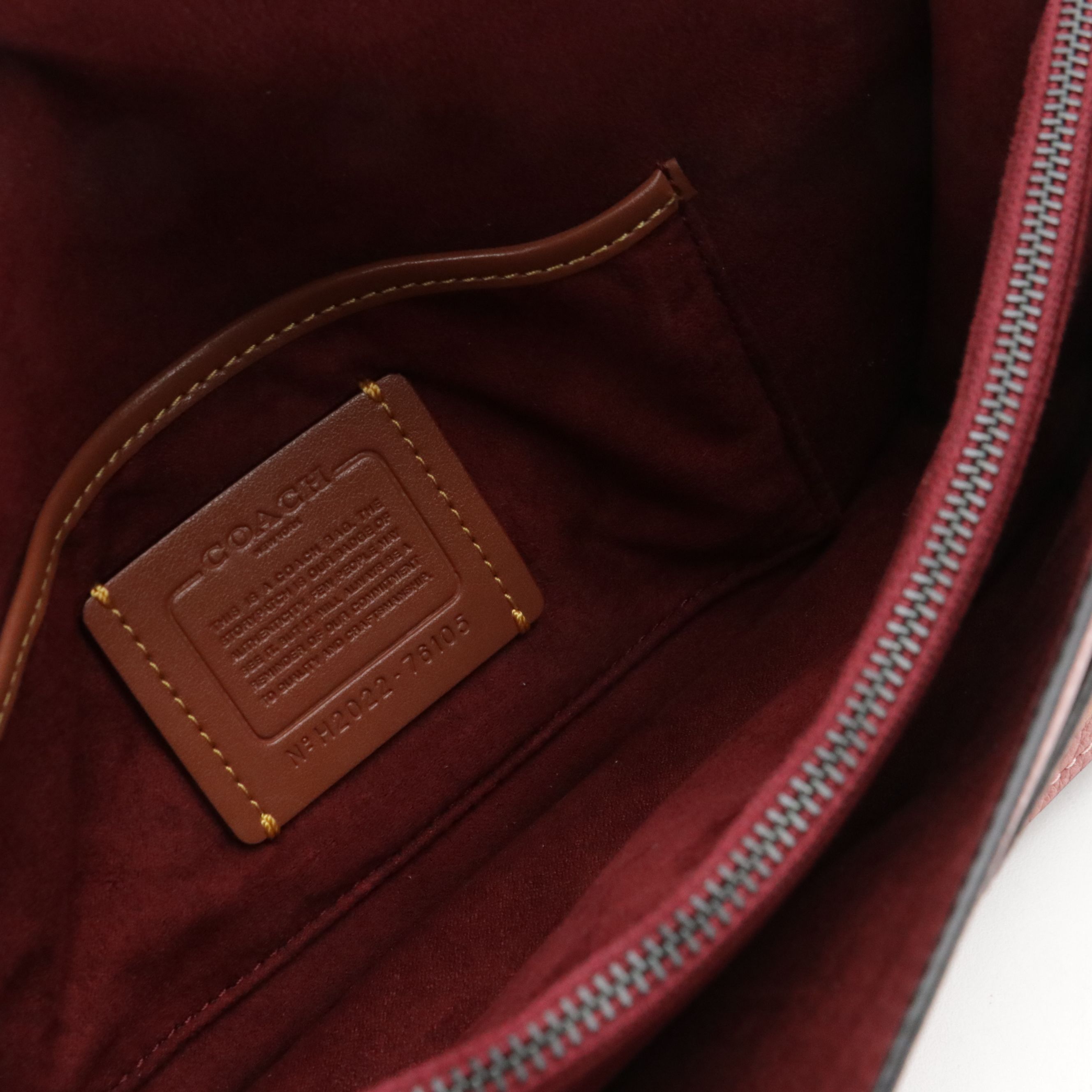 Coach Tabby 26 Shoulder Bag 76105 in Colorblock Grained Leather