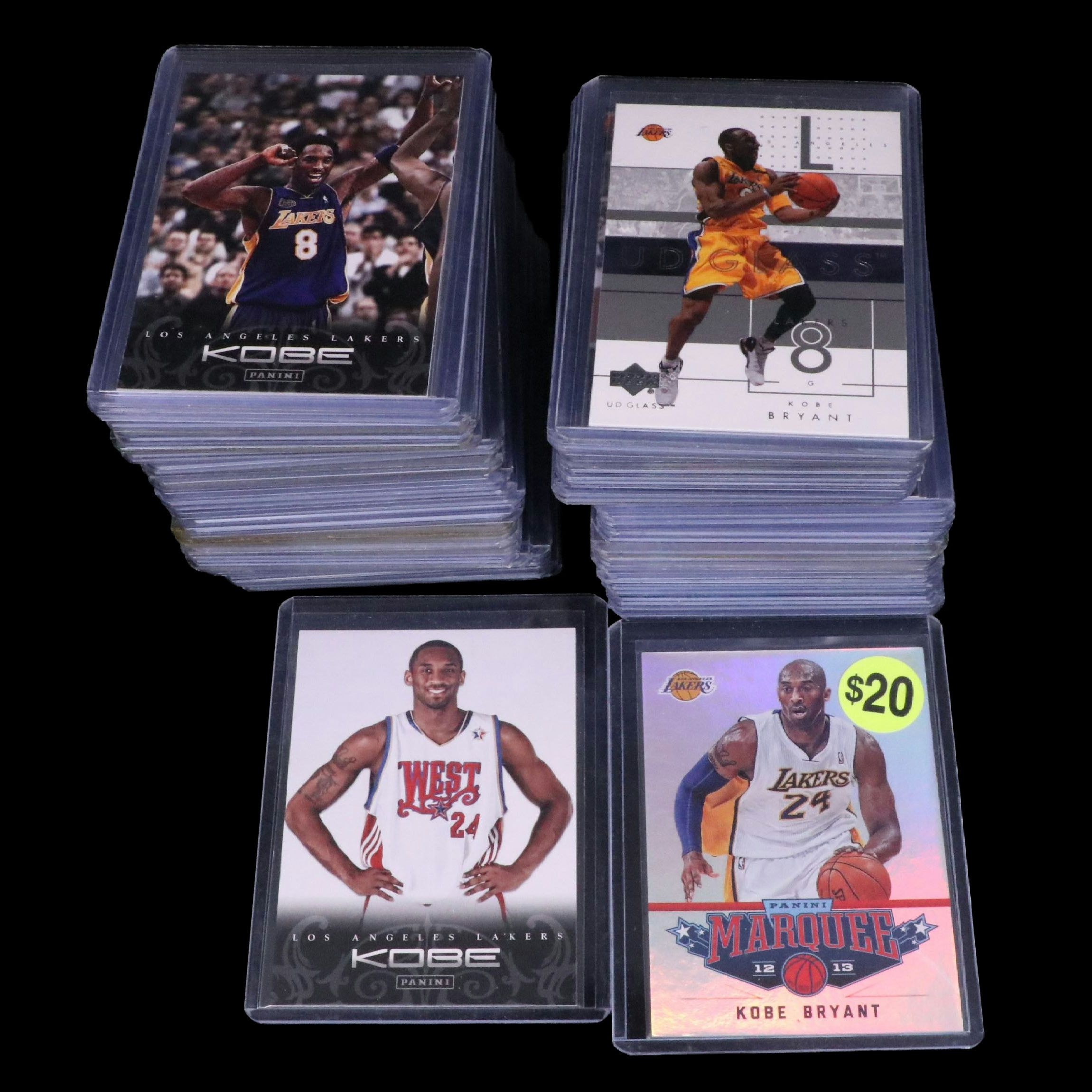 98 Kobe Bryant Basketball Cards, Including Rookies
