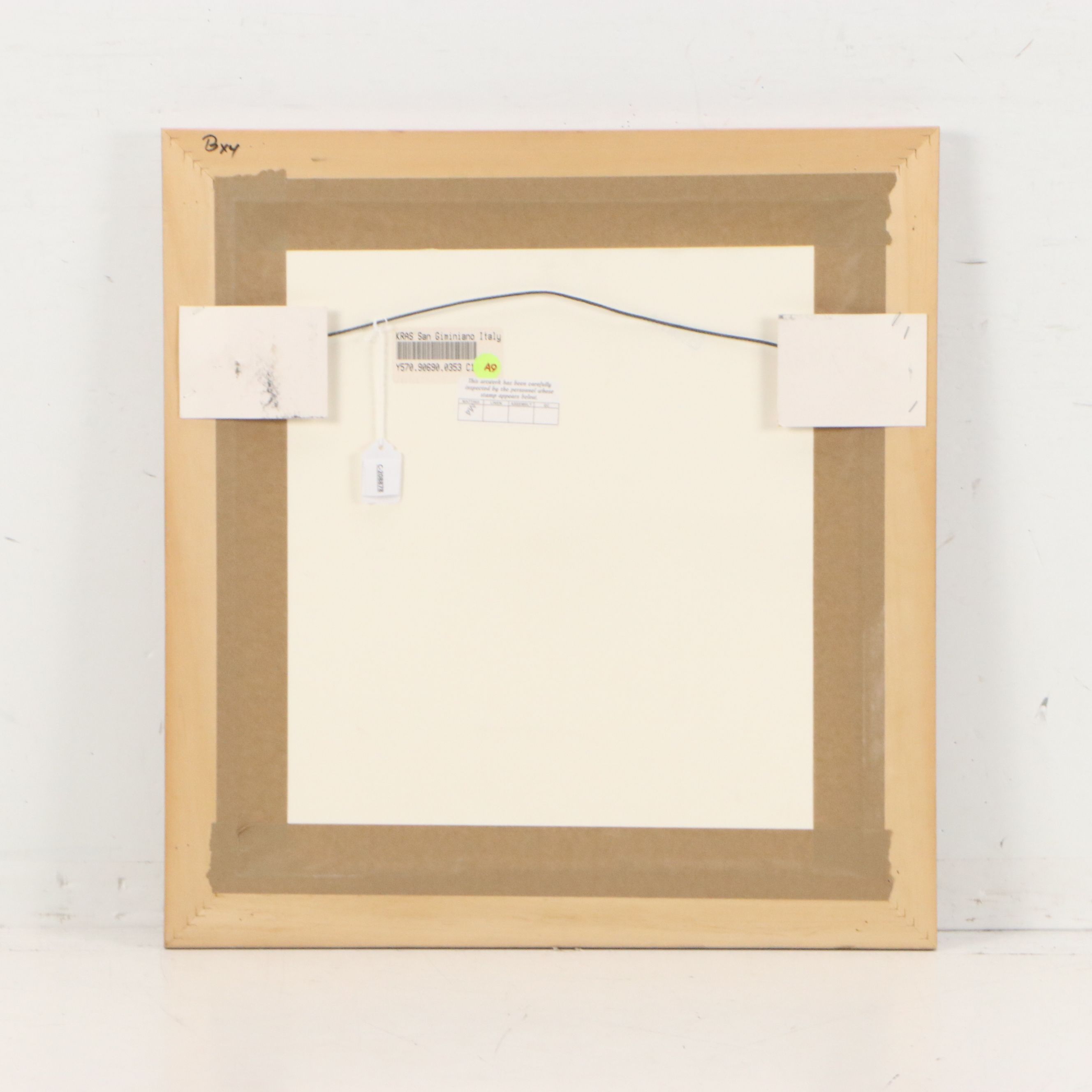 Anatole Krasnyansky Serigraph "San Giminiano, Italy"