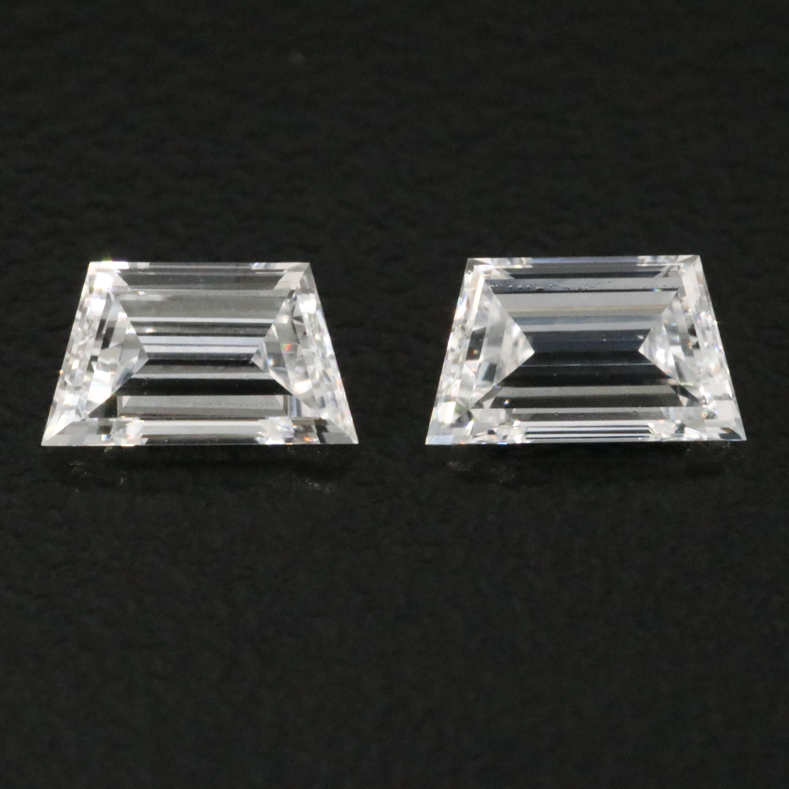 Loose 1.03 CTW Matched Pair Lab Grown Diamonds