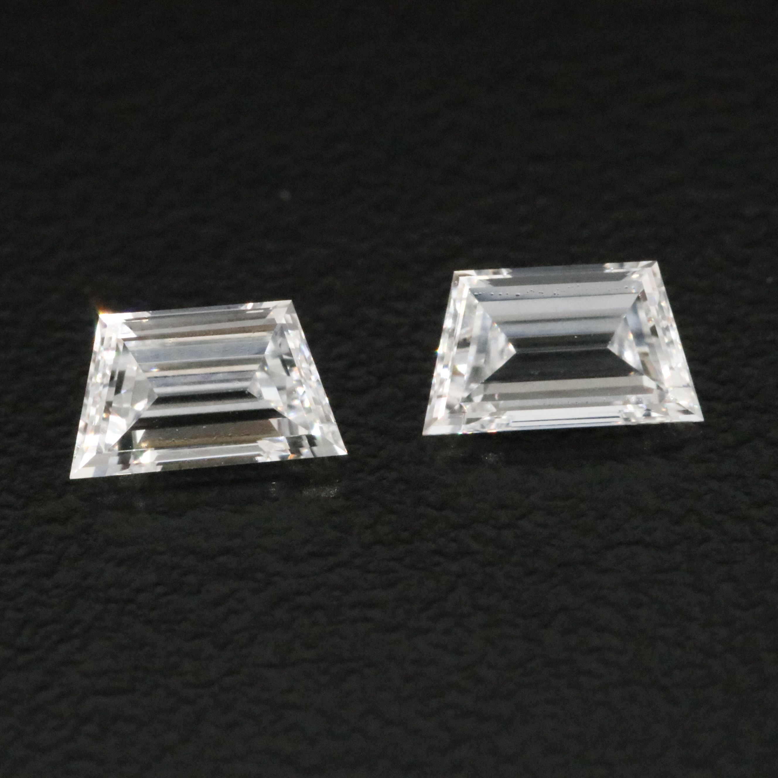 Loose 1.03 CTW Matched Pair Lab Grown Diamonds