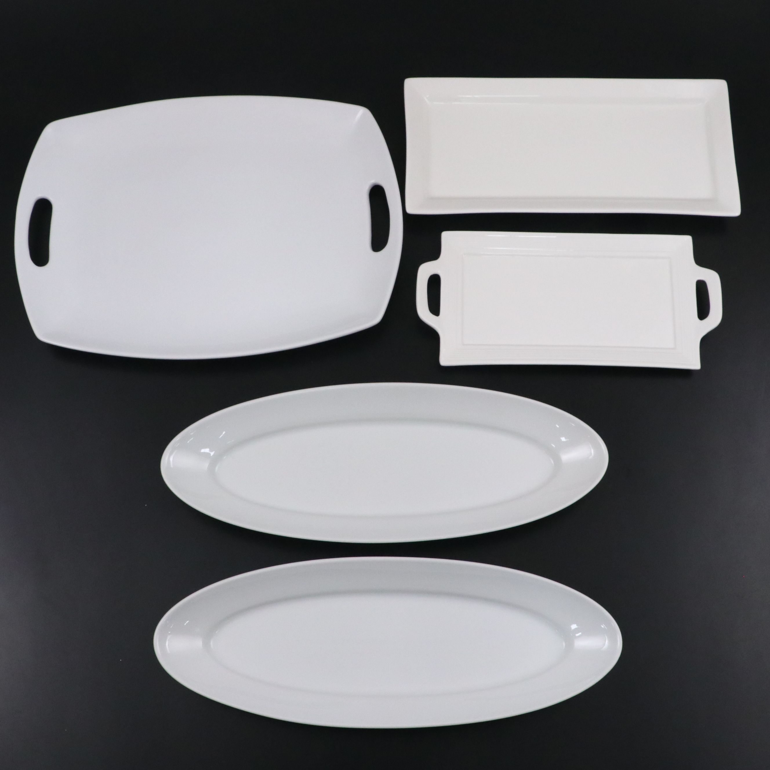 Pillivuyt "Culinaire White" French Porcelain Fish Platter and More Serveware