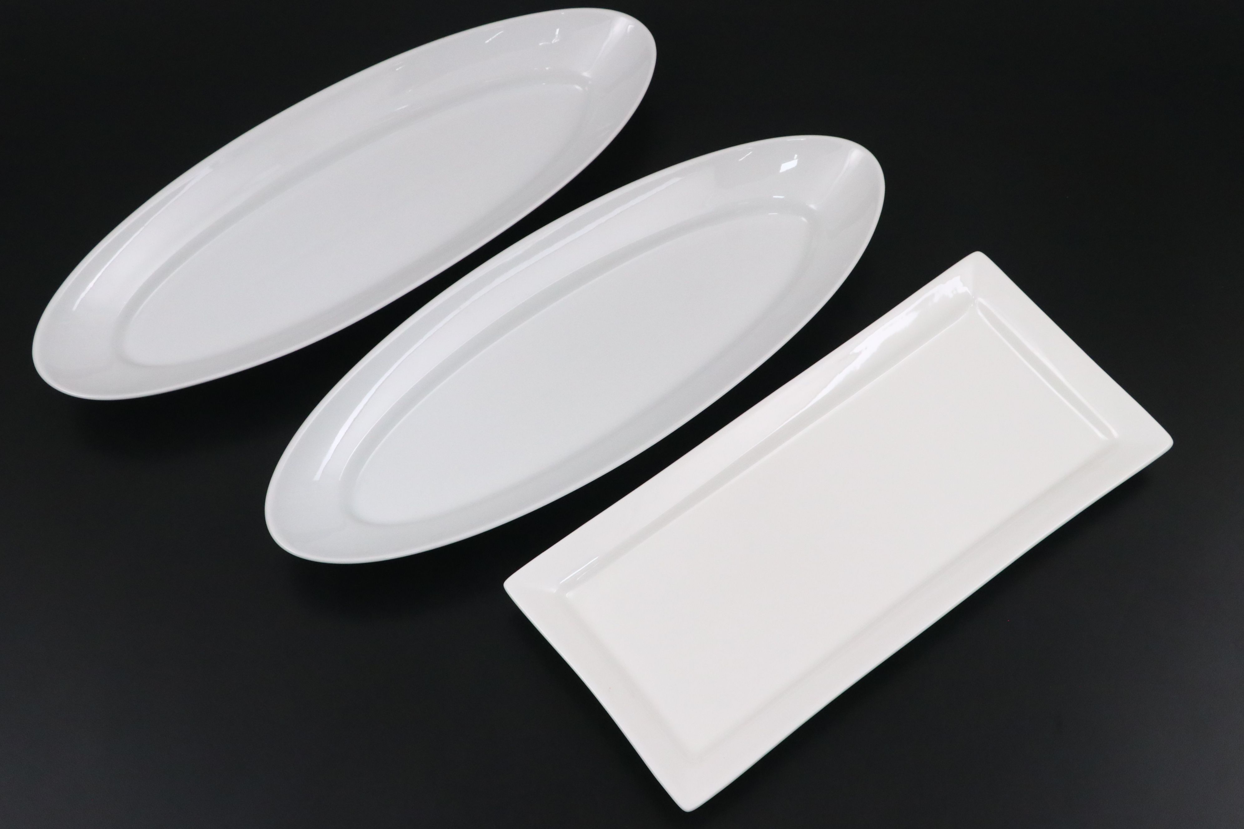 Pillivuyt "Culinaire White" French Porcelain Fish Platter and More Serveware