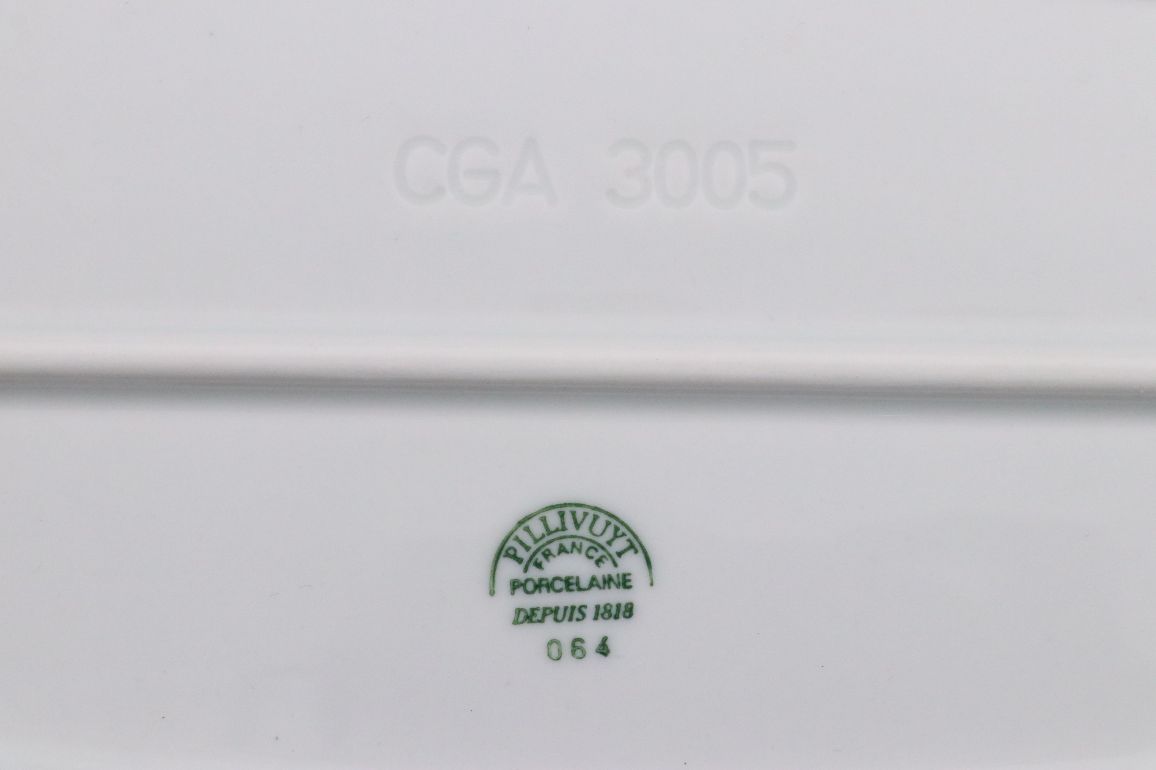 Pillivuyt "Culinaire White" French Porcelain Fish Platter and More Serveware