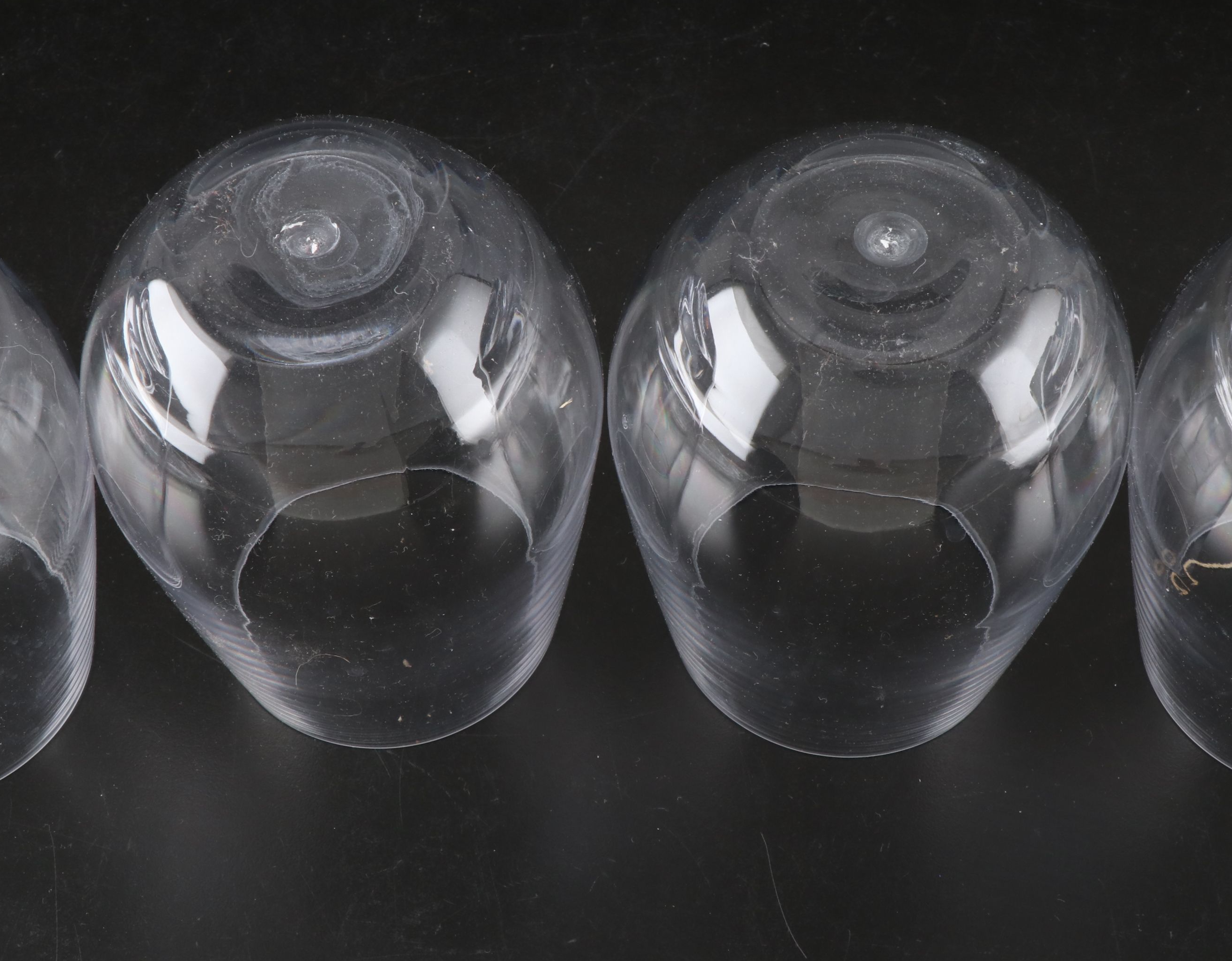 Guzzini Acrylic Divided Tray with Other Acrylic Ice Bucket and Wine Glasses