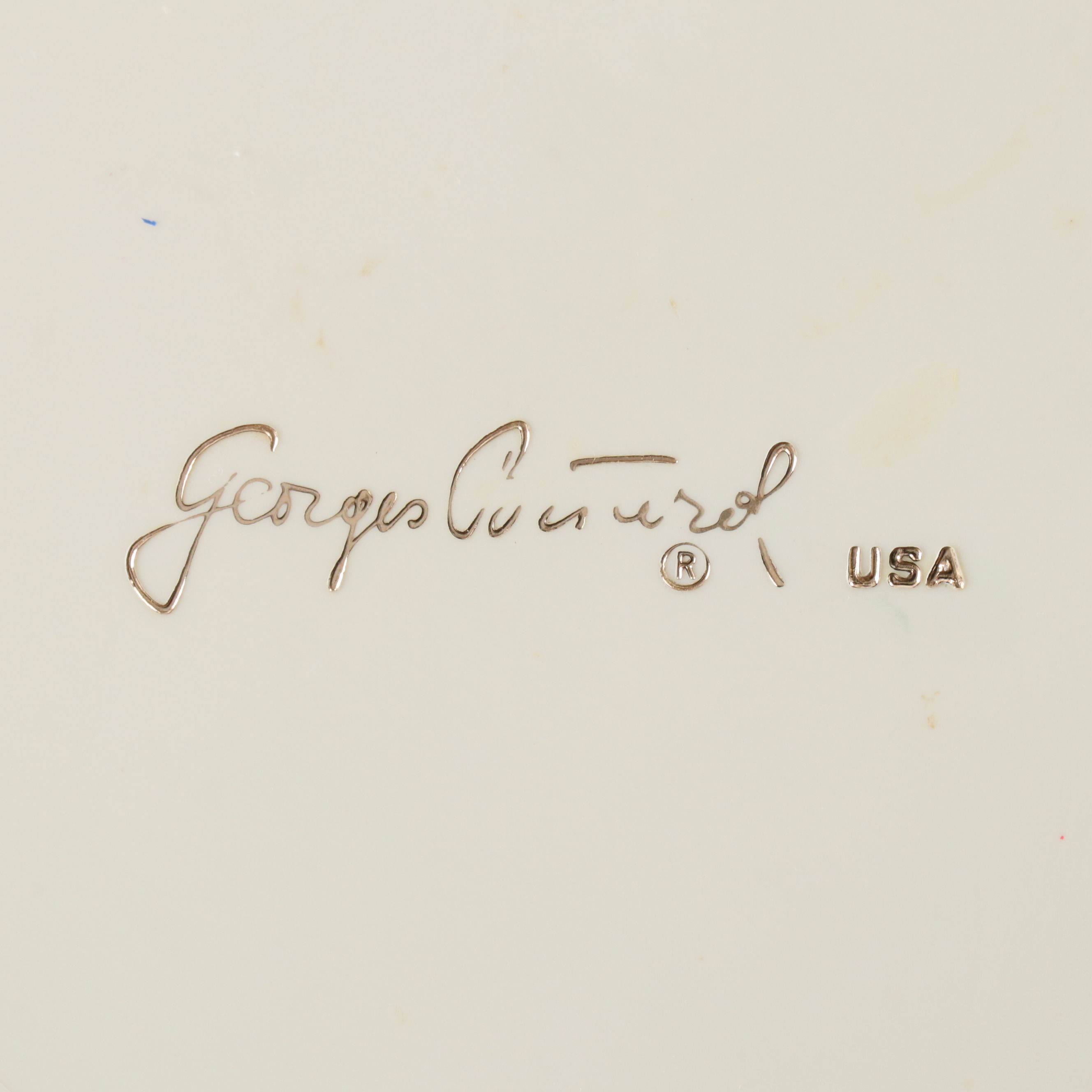 Guzzini Acrylic Divided Tray with Other Acrylic Ice Bucket and Wine Glasses