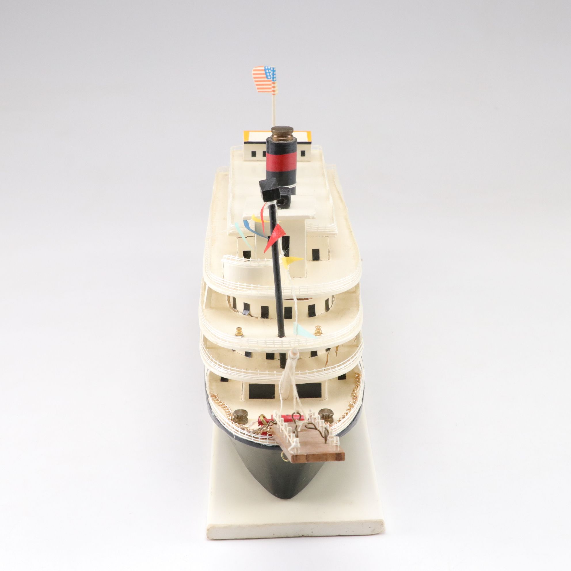 Hand-Crafted Sternwheel Steamboat Model