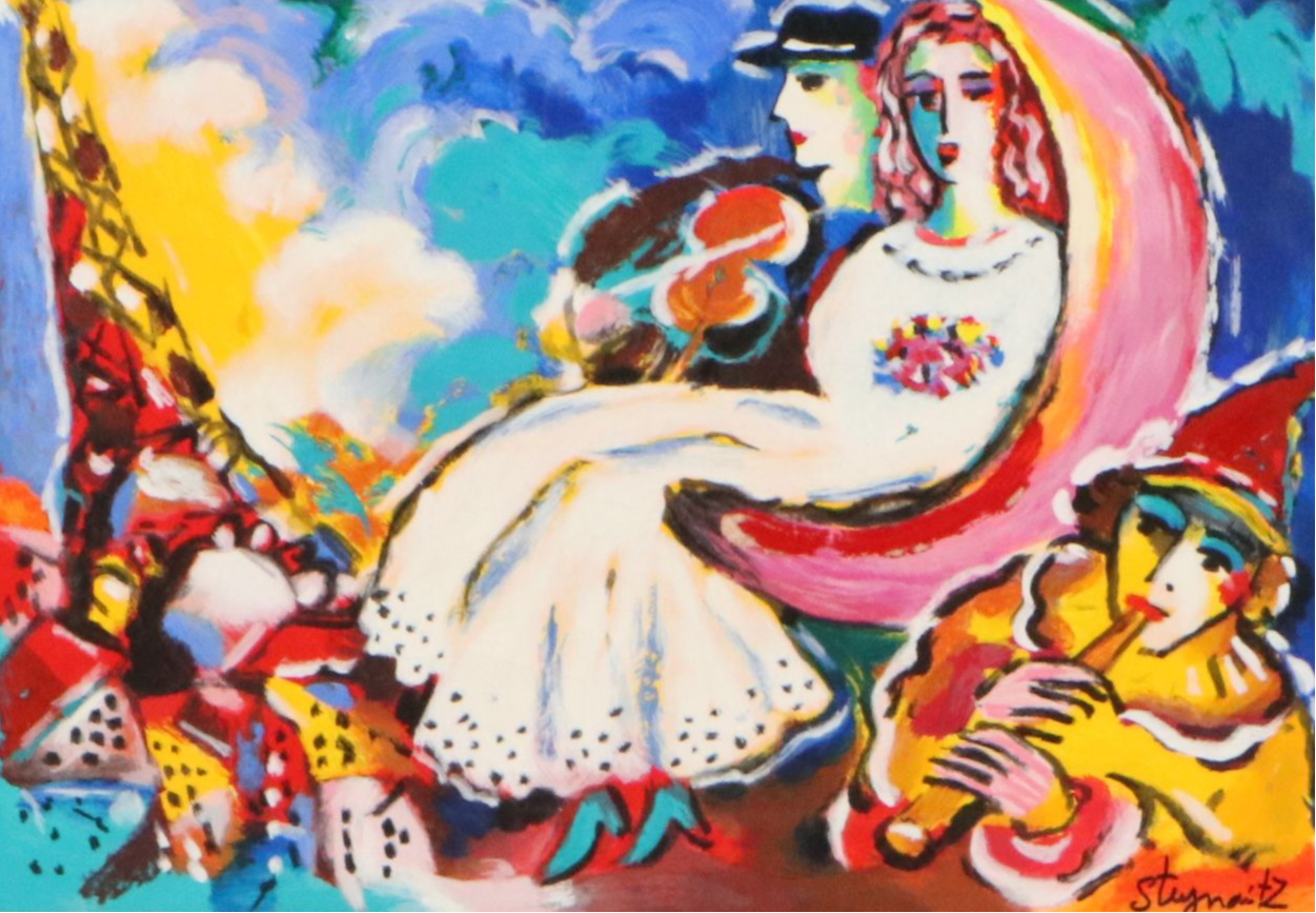 Zamy Steynovitz Serigraph "Moonlit Dreams"