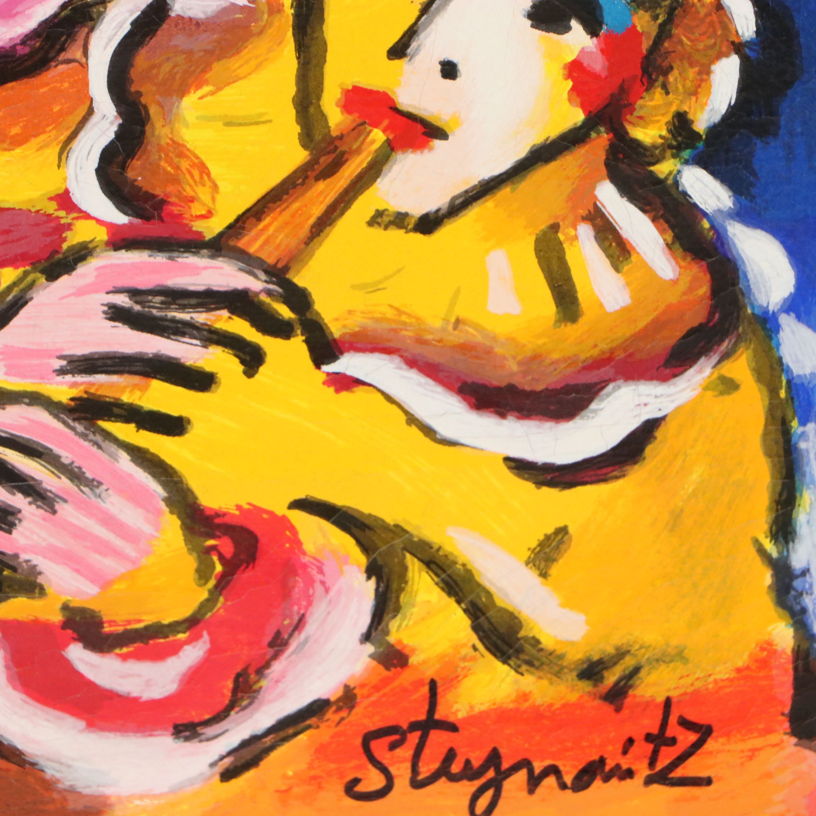 Zamy Steynovitz Serigraph "Moonlit Dreams"