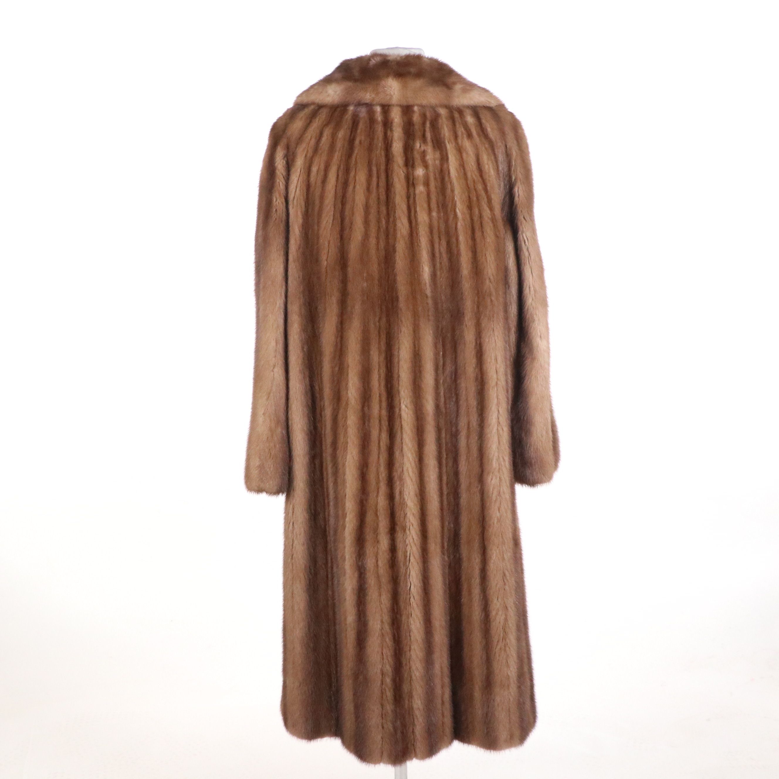 Shillito's Fur Salon Vintage Mink Fur Flared Sleeve Coat