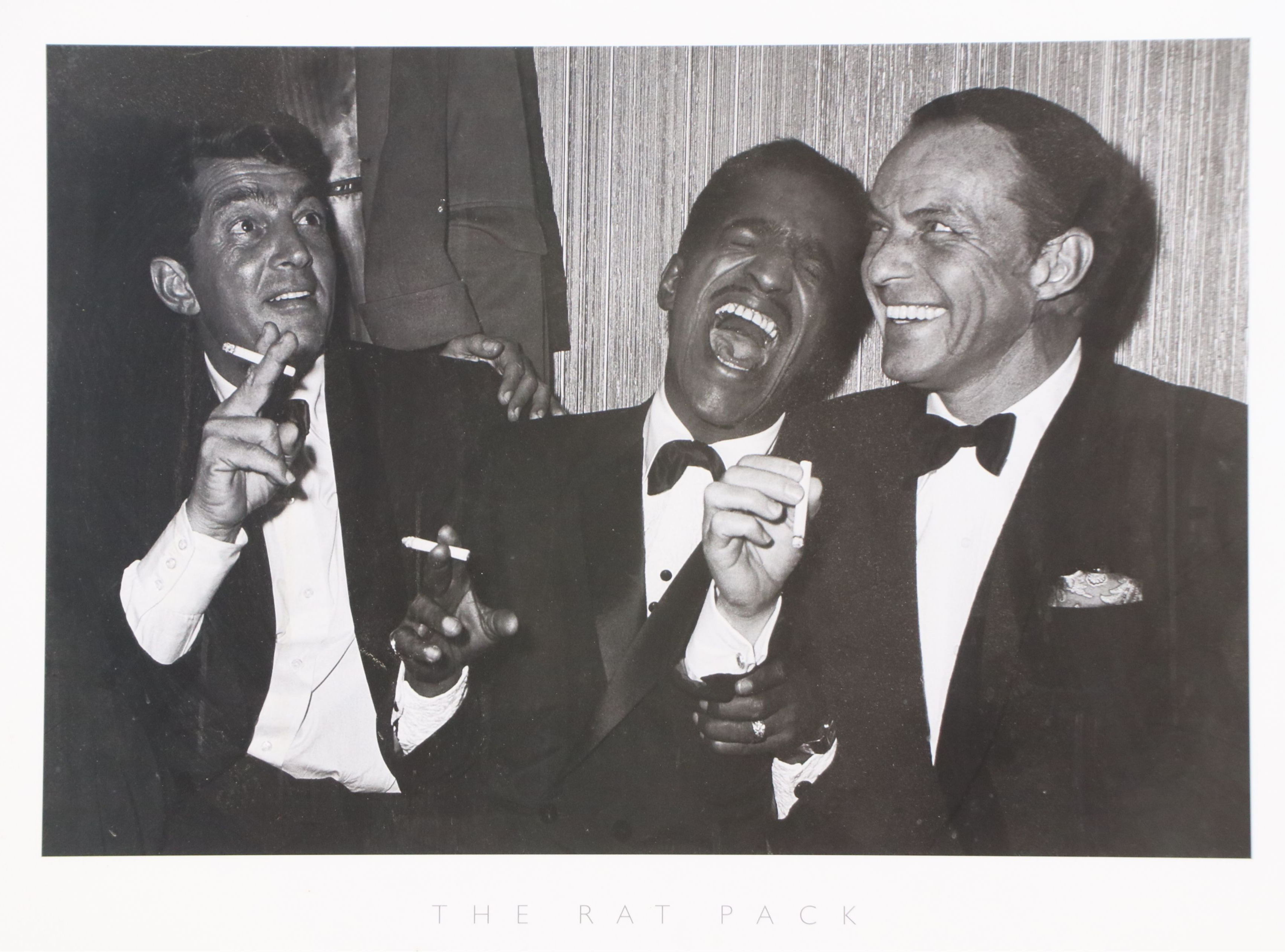 Offset Lithograph "The Rat Pack," Late 20th Century