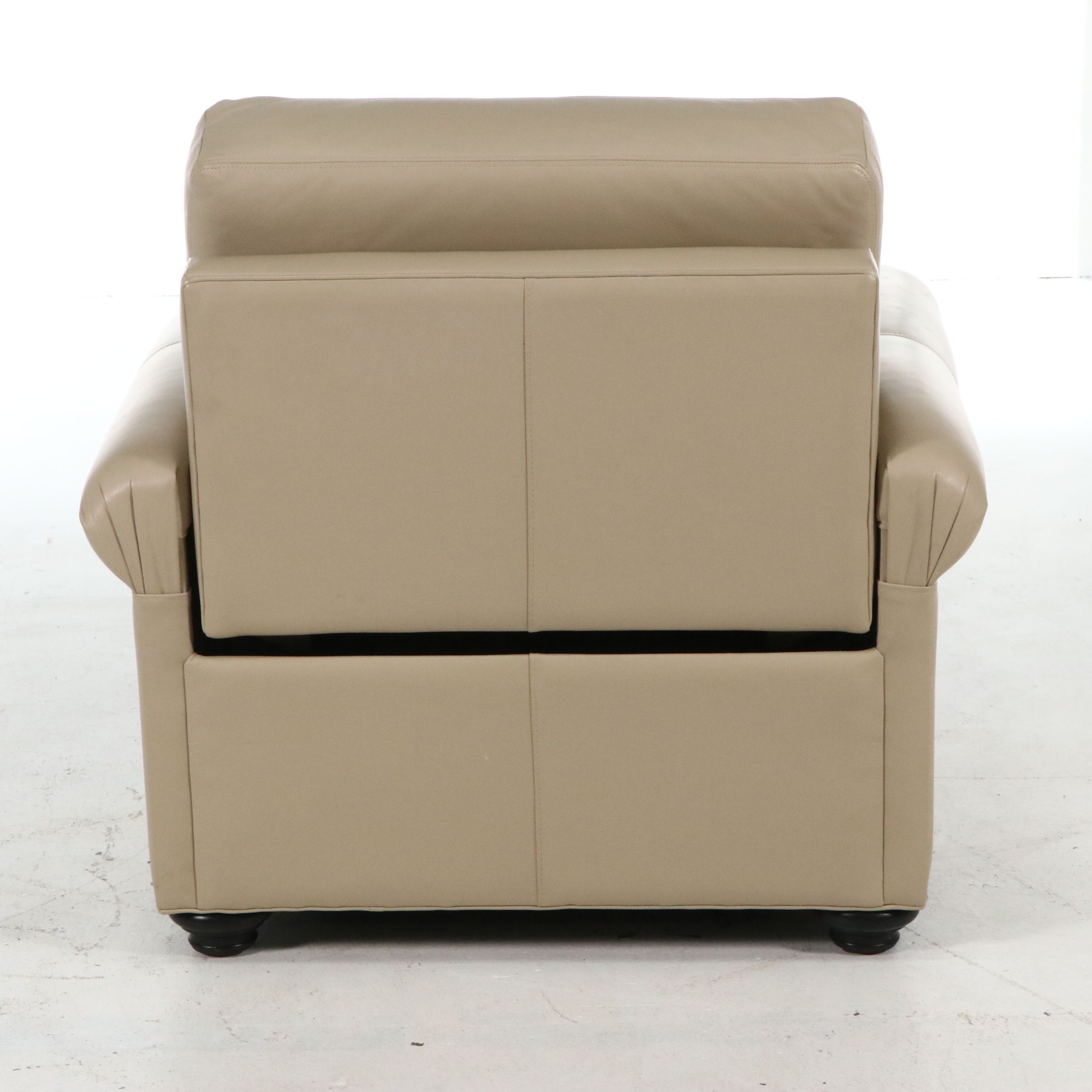 Contemporary Ethan Allen Leather Recliner