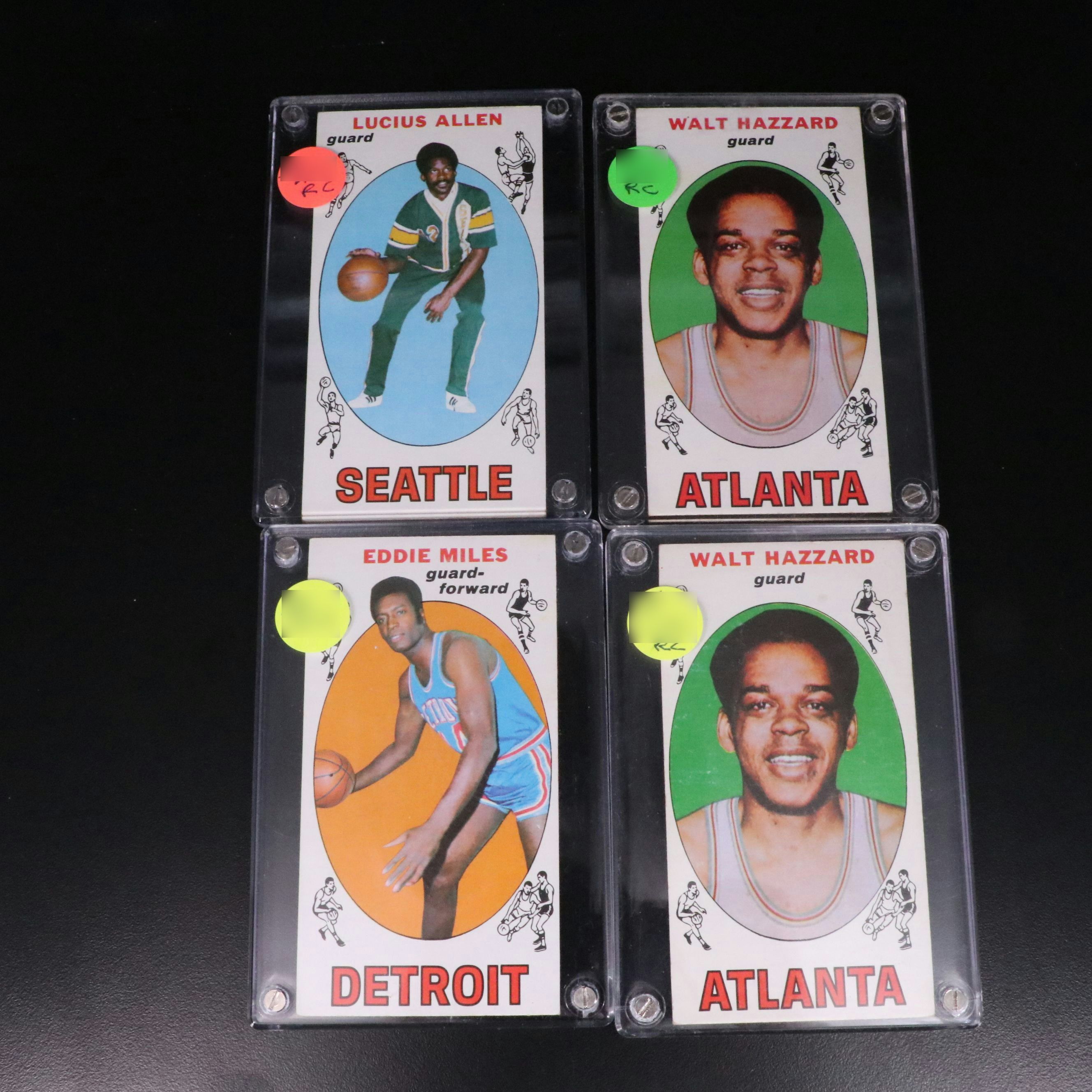 Topps Basketball Cards Featuring Walt Frazier, John Havlicek, and More