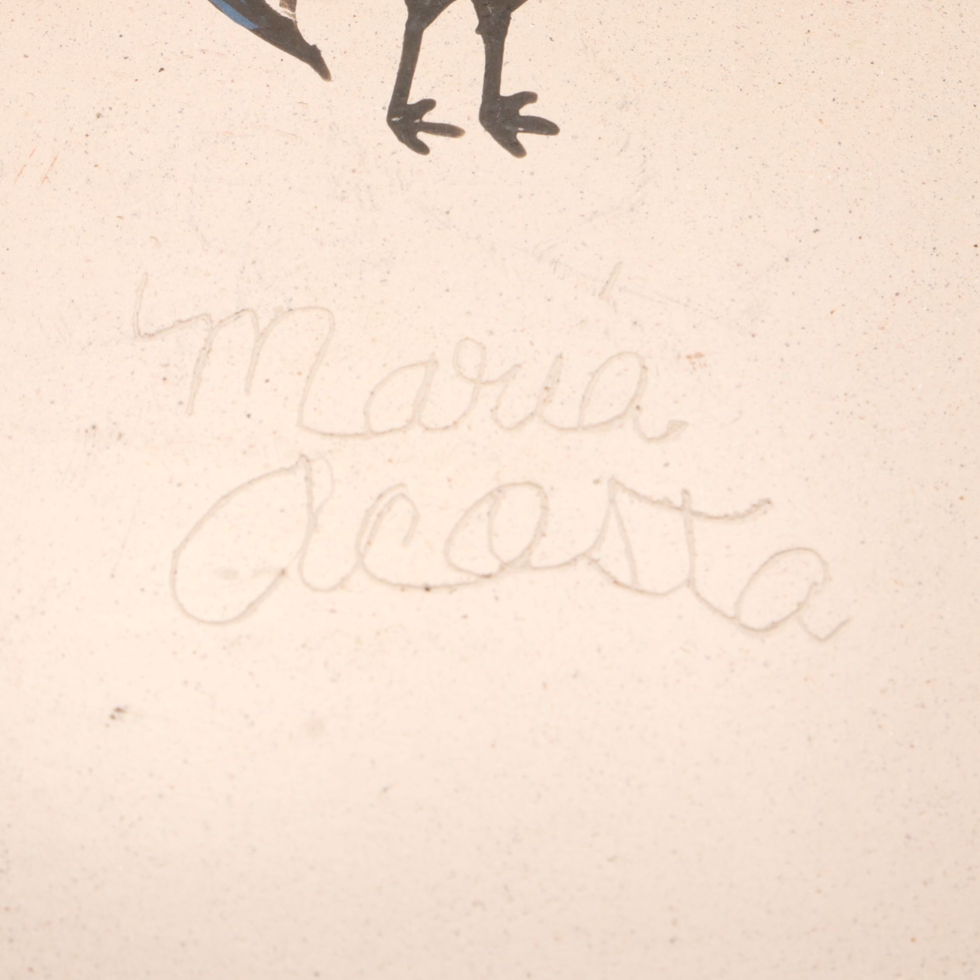 Maria Acosta Mata Ortiz Pottery Seed Pot