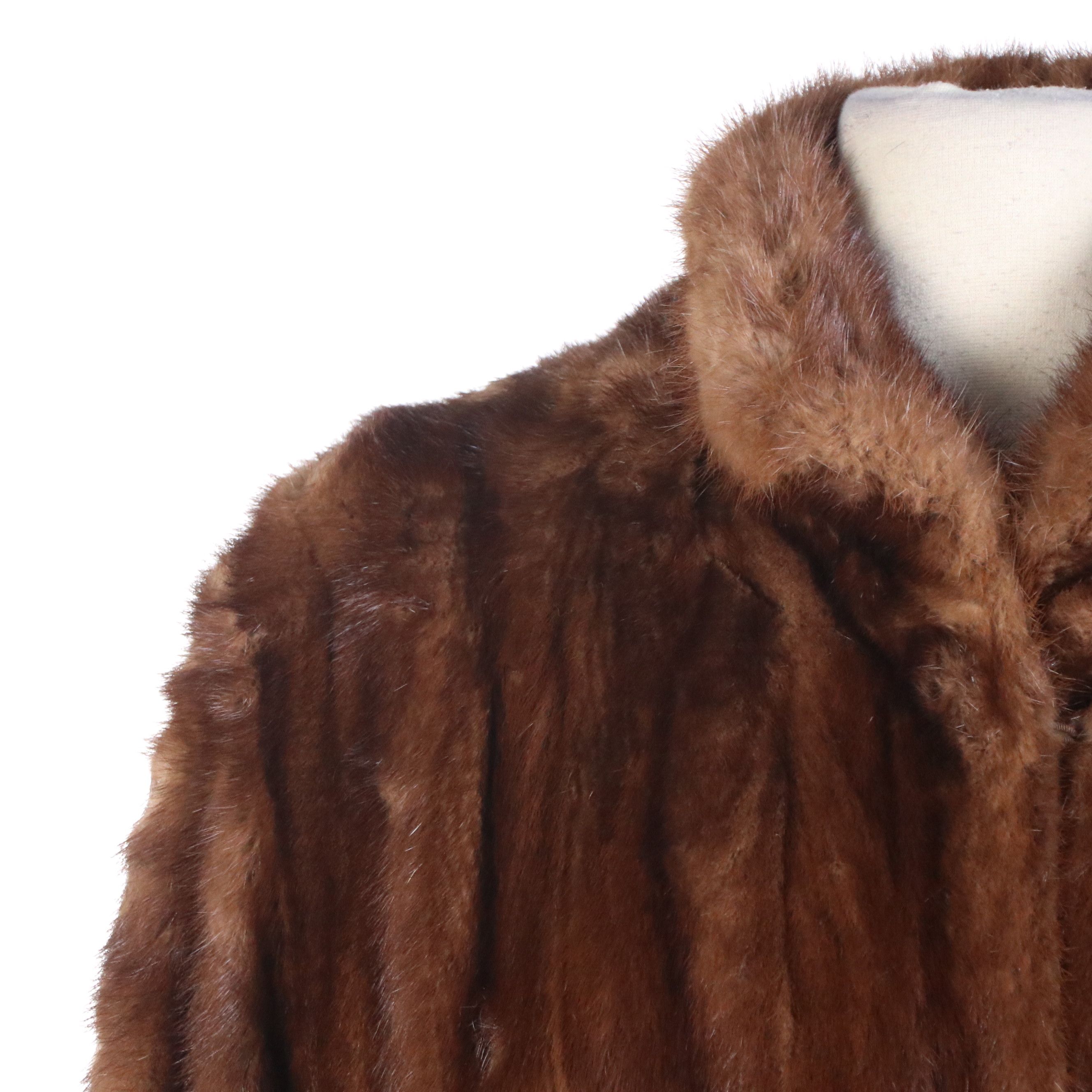 Garfinckel's Vintage Mink Fur Mid-Length Coat