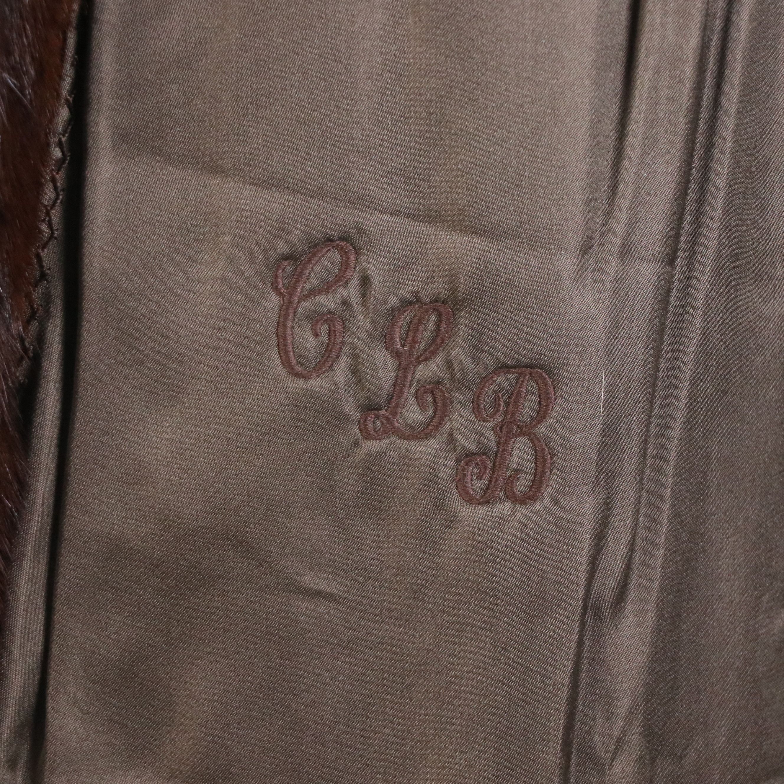 Garfinckel's Vintage Mink Fur Mid-Length Coat