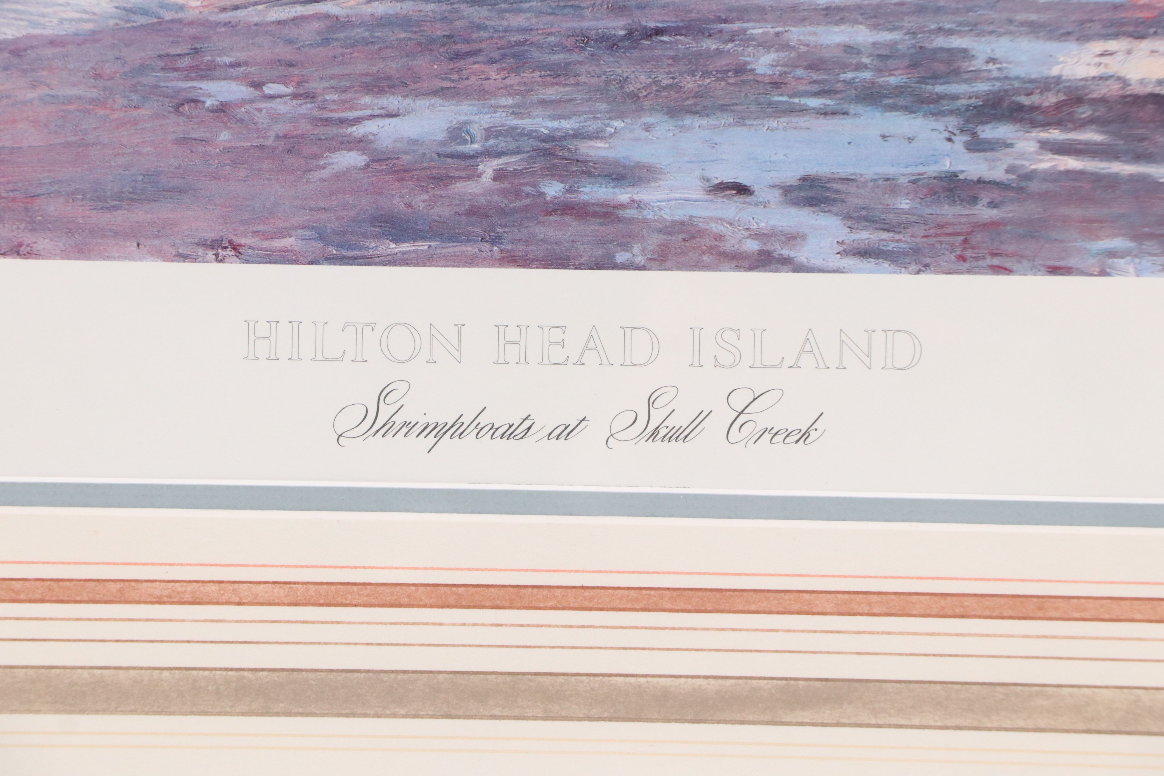 John Stobart Offset Lithograph "Hilton Head Island"