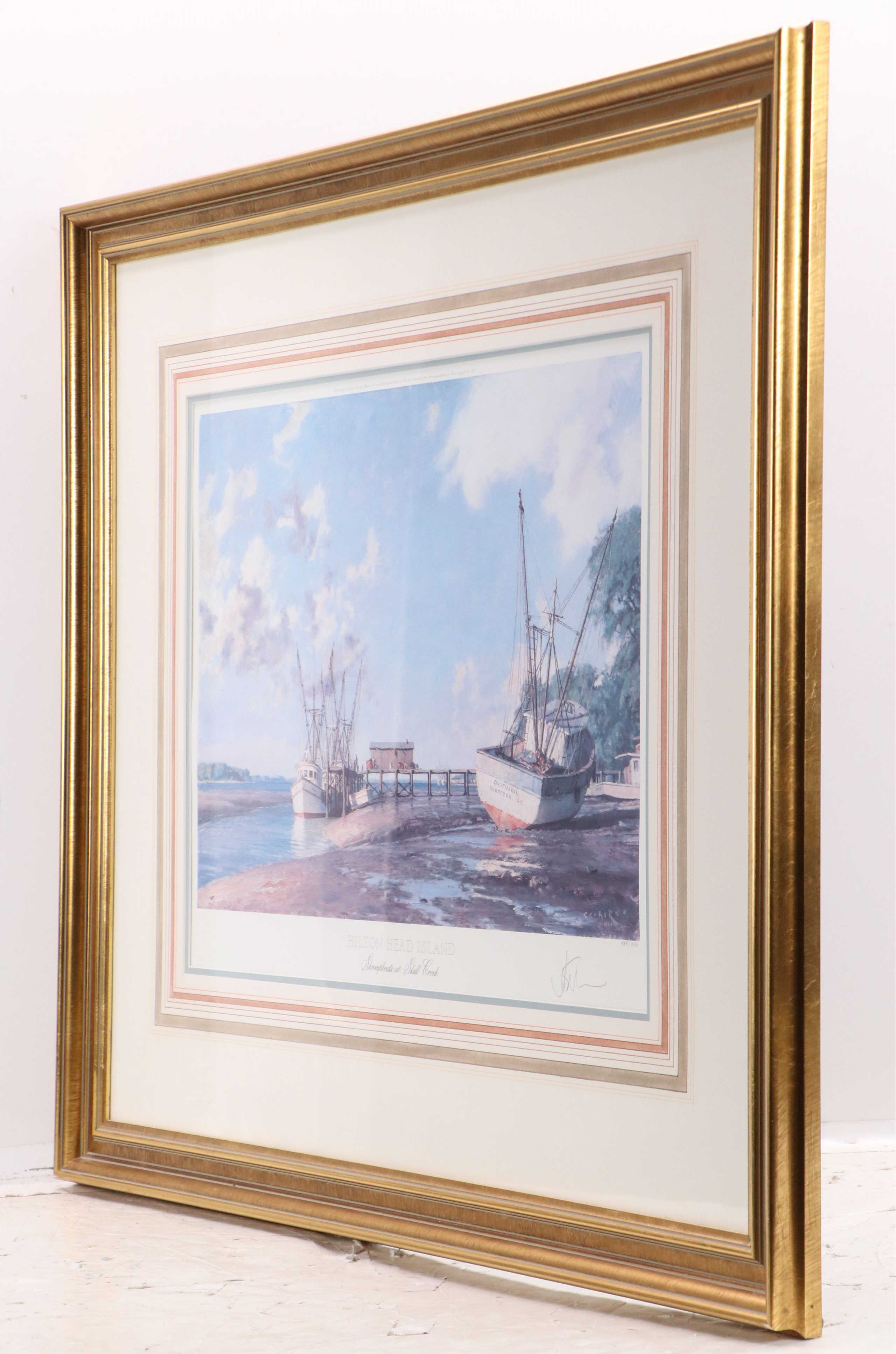 John Stobart Offset Lithograph "Hilton Head Island"