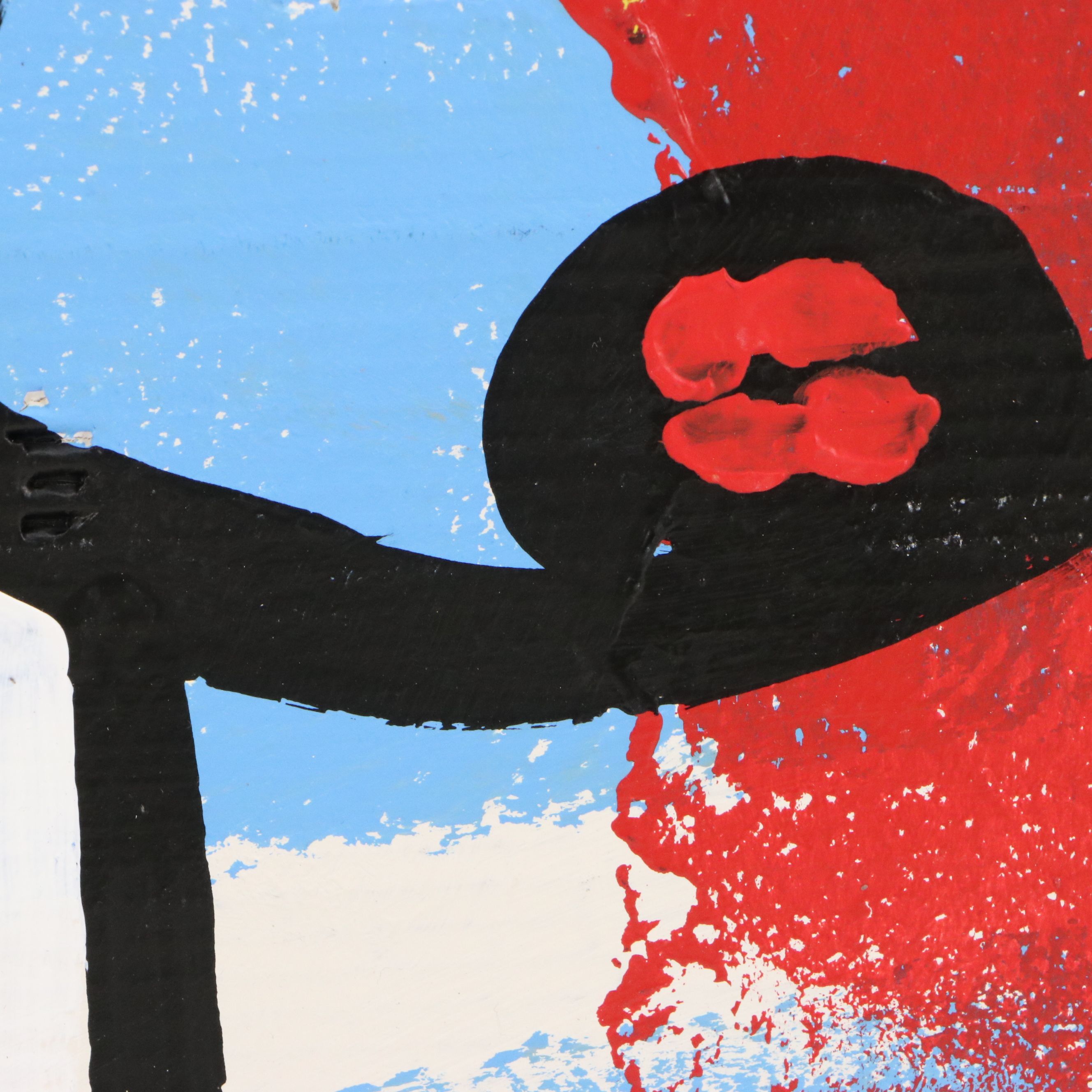 Abiola Idowu Acrylic Painting "Twins," 2024