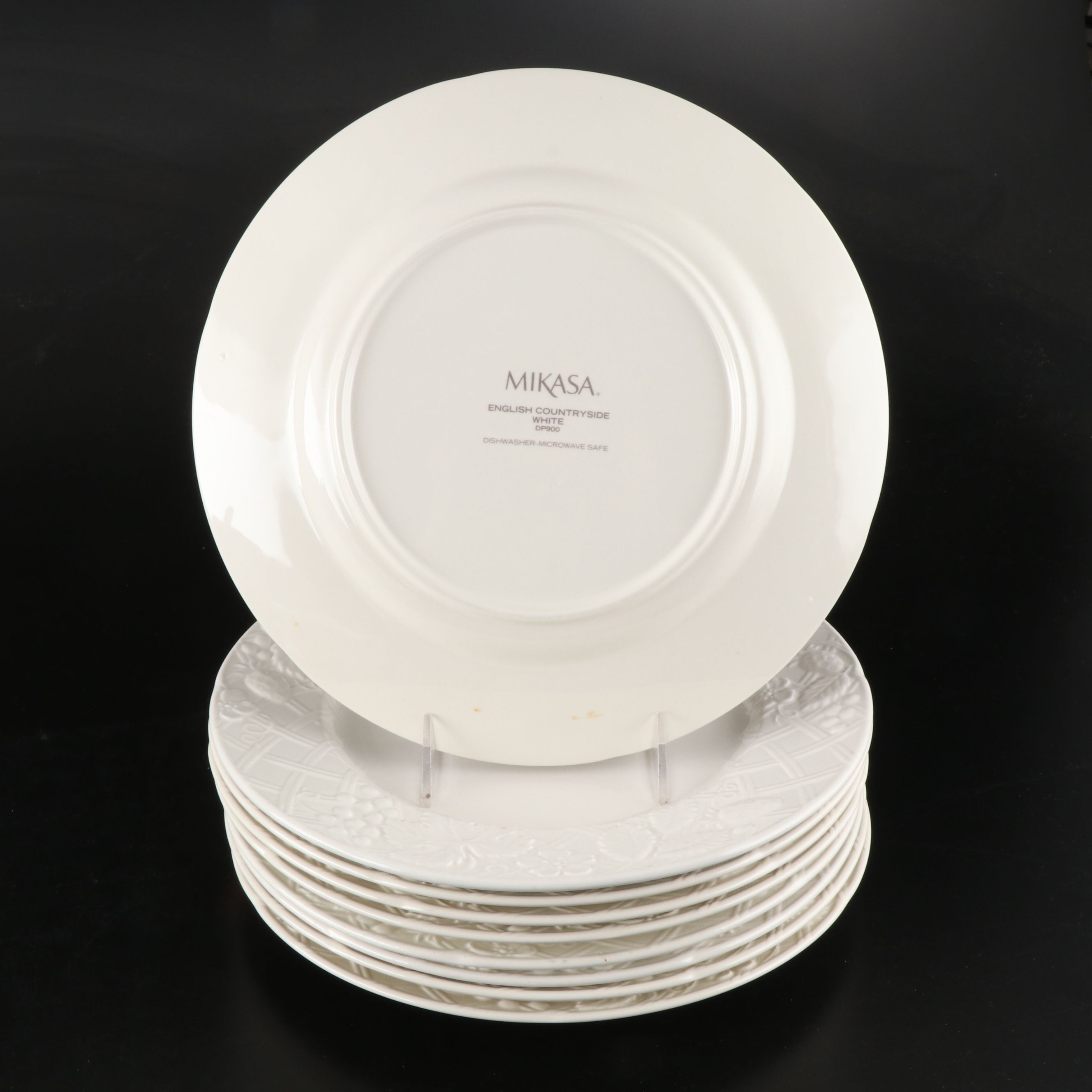 Mikasa "English Countryside" Embossed Ceramic Dinnerware with Pumpkin Tureen