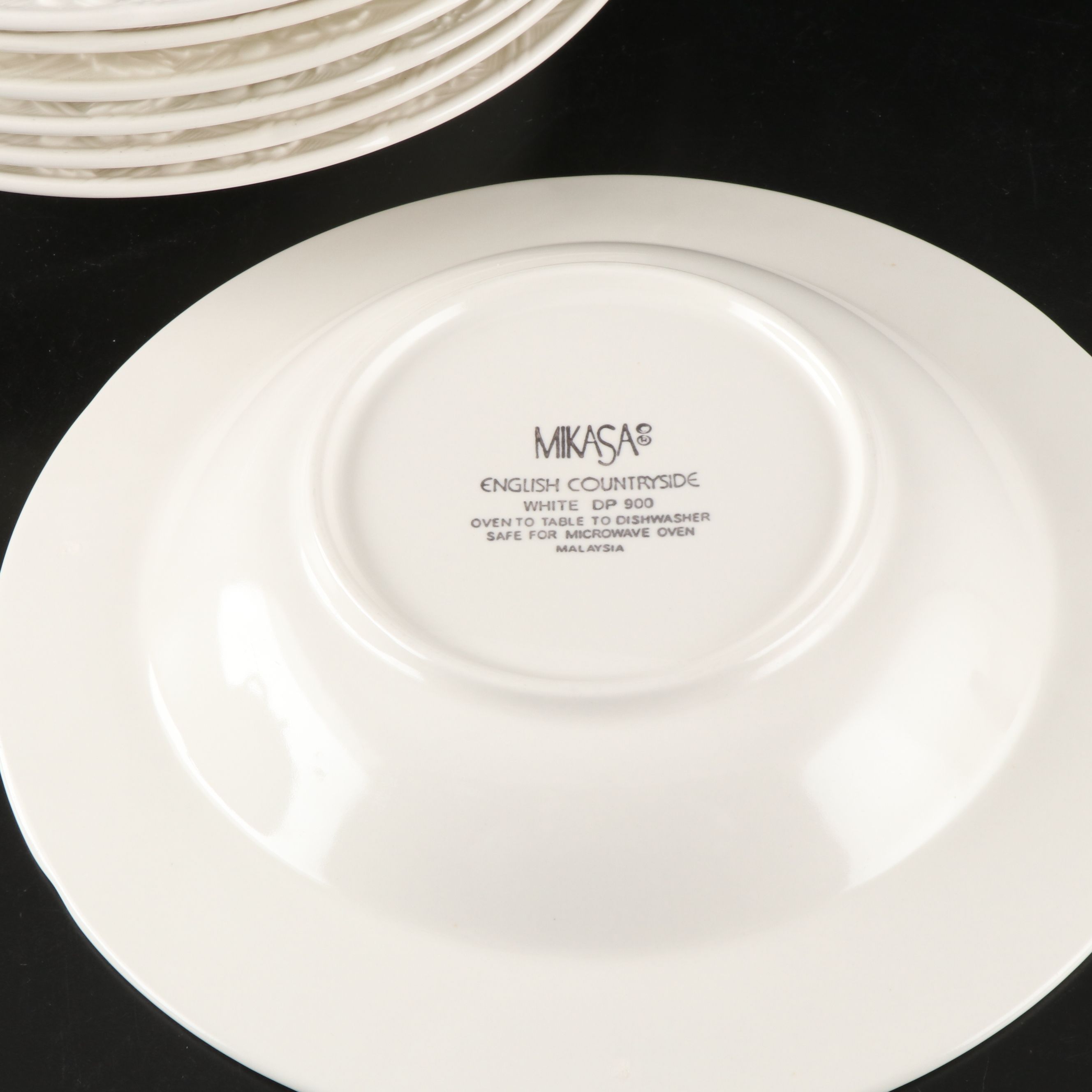 Mikasa "English Countryside" Embossed Ceramic Dinnerware with Pumpkin Tureen