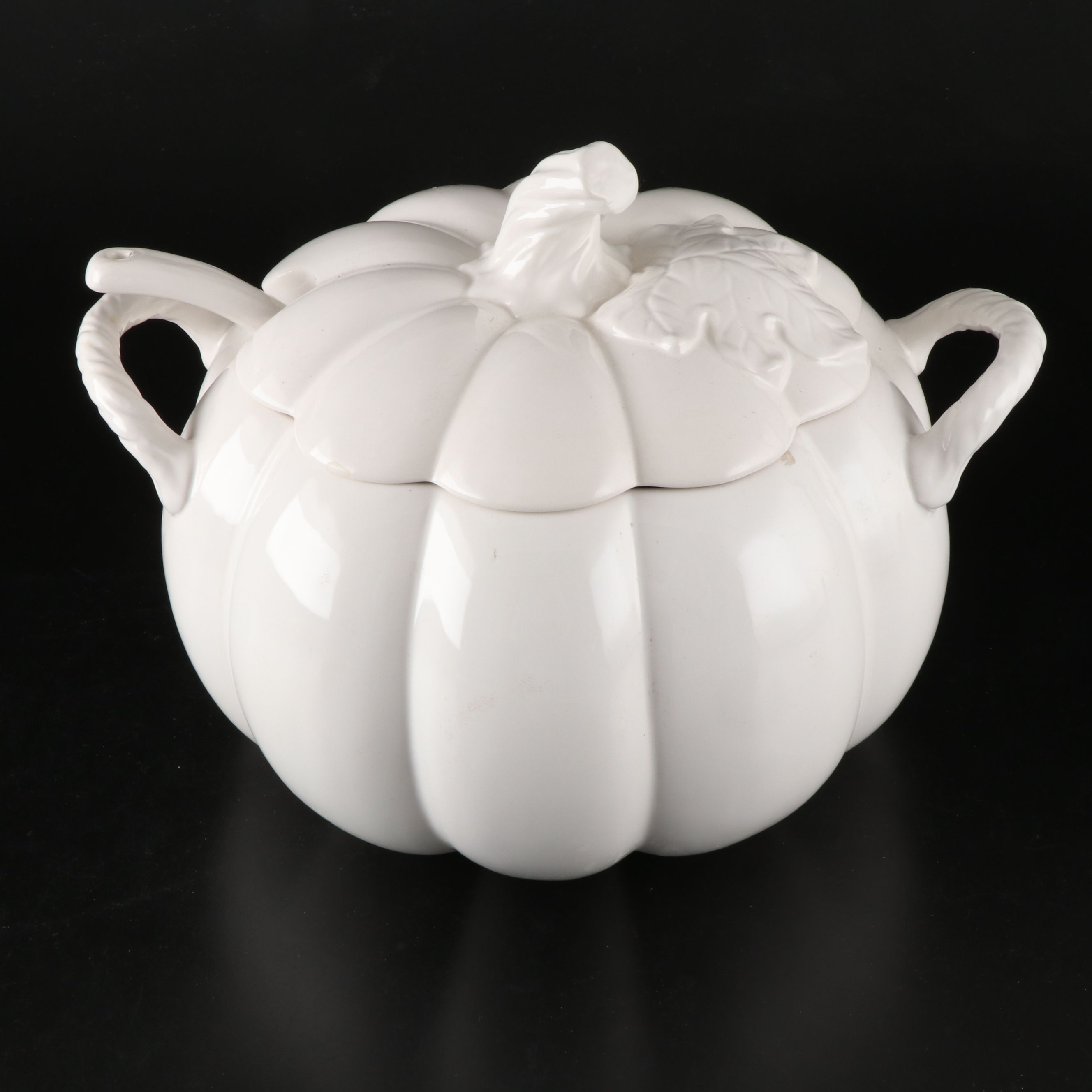 Mikasa "English Countryside" Embossed Ceramic Dinnerware with Pumpkin Tureen