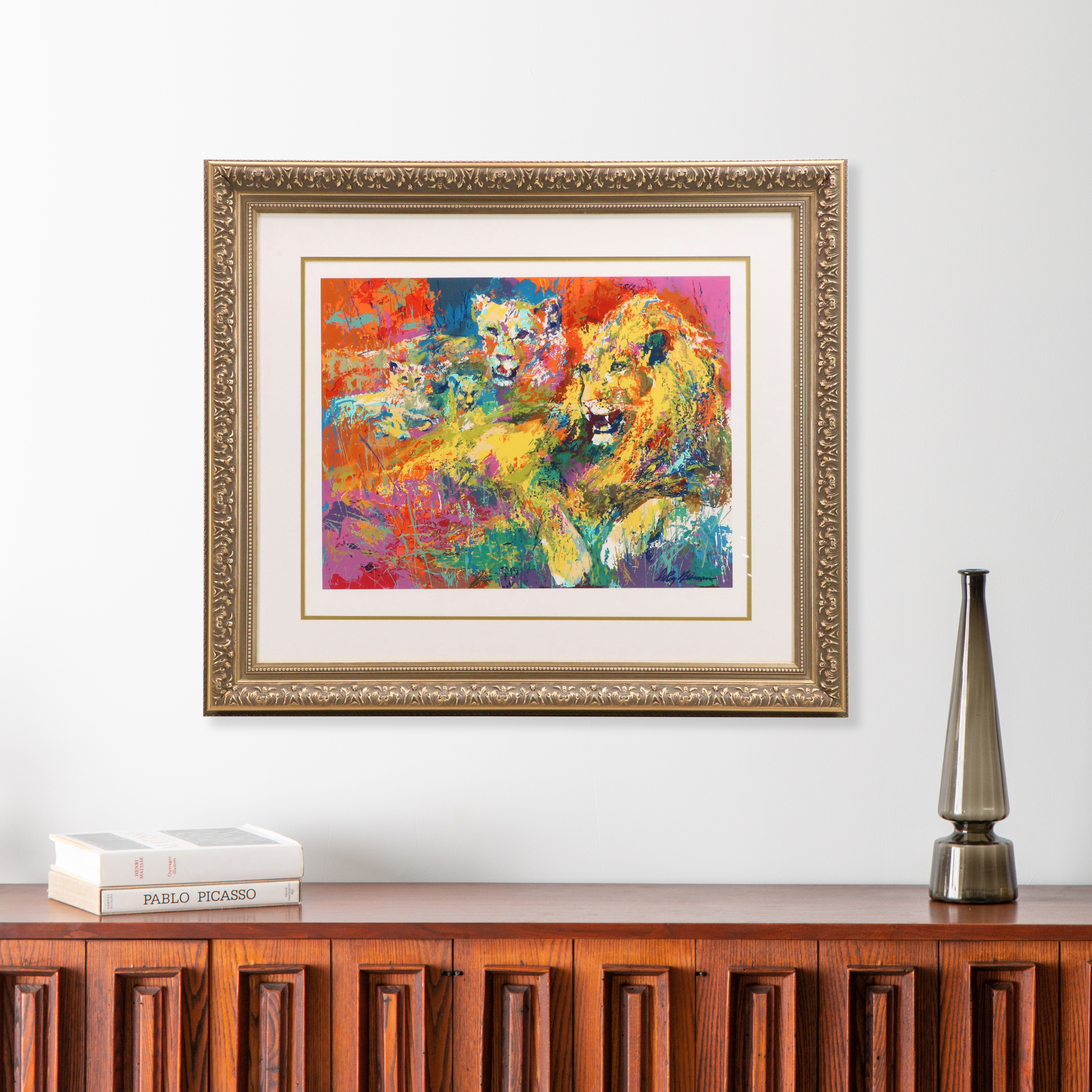 LeRoy Neiman Serigraph "Royal Family," Circa 1996