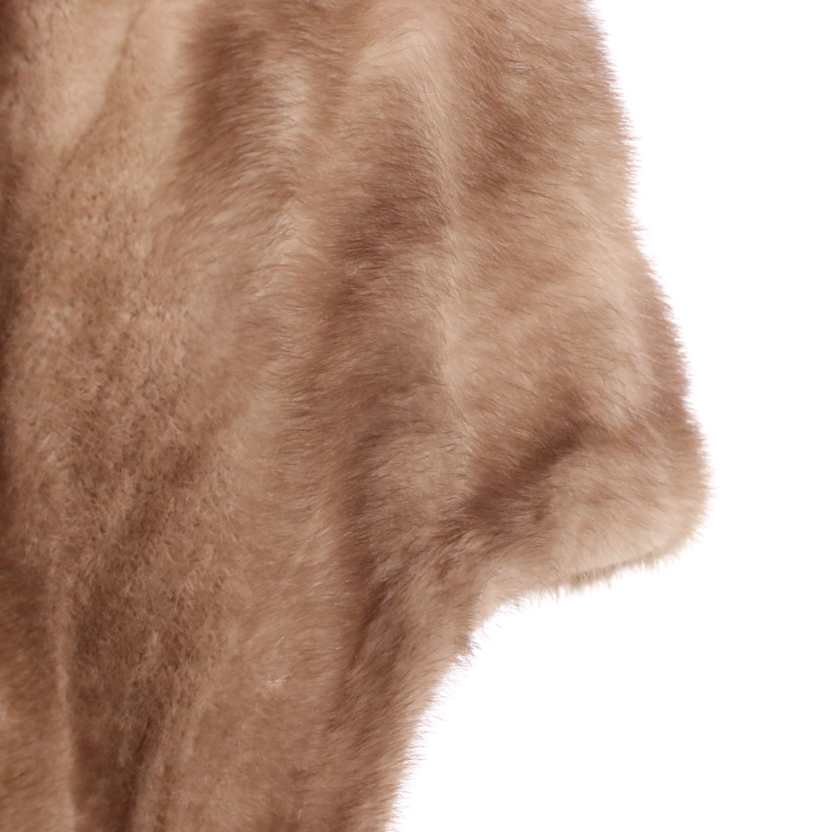 Collared Mink Fur Shawl From Fettner Friedman Furs