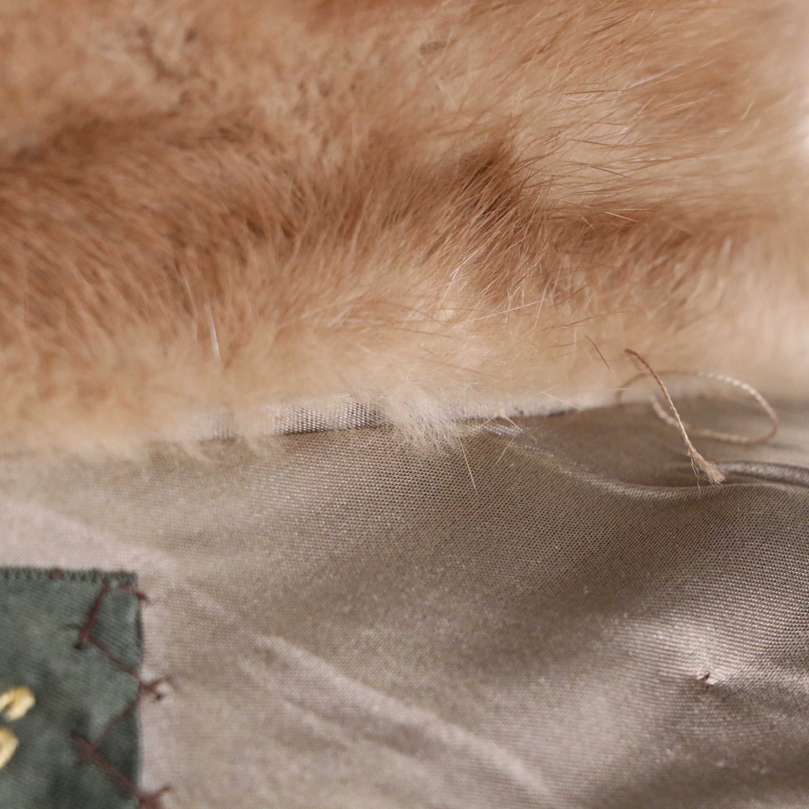 Collared Mink Fur Shawl From Fettner Friedman Furs