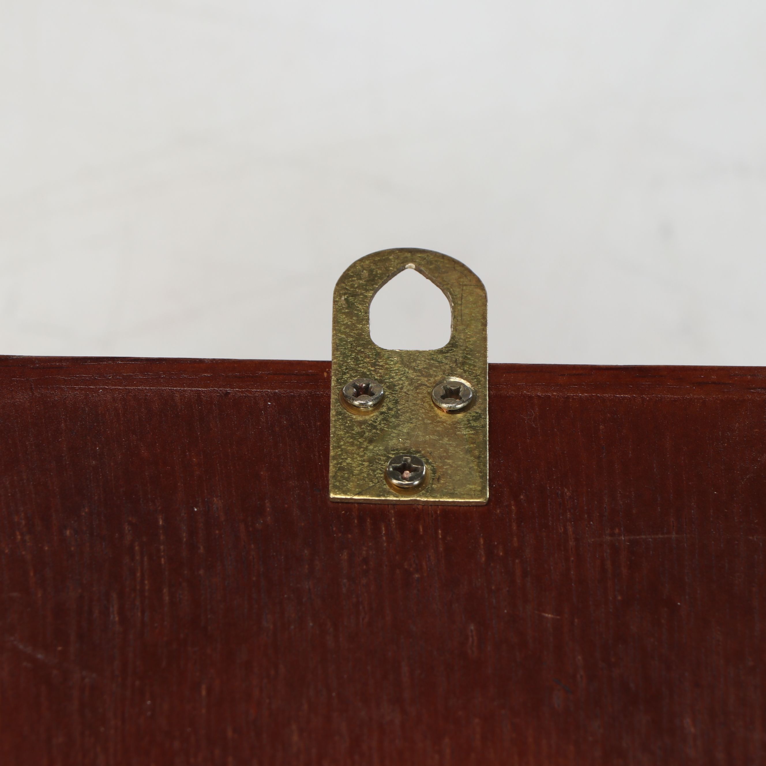 D&A Wooden Wall Hanging Regulator Clock