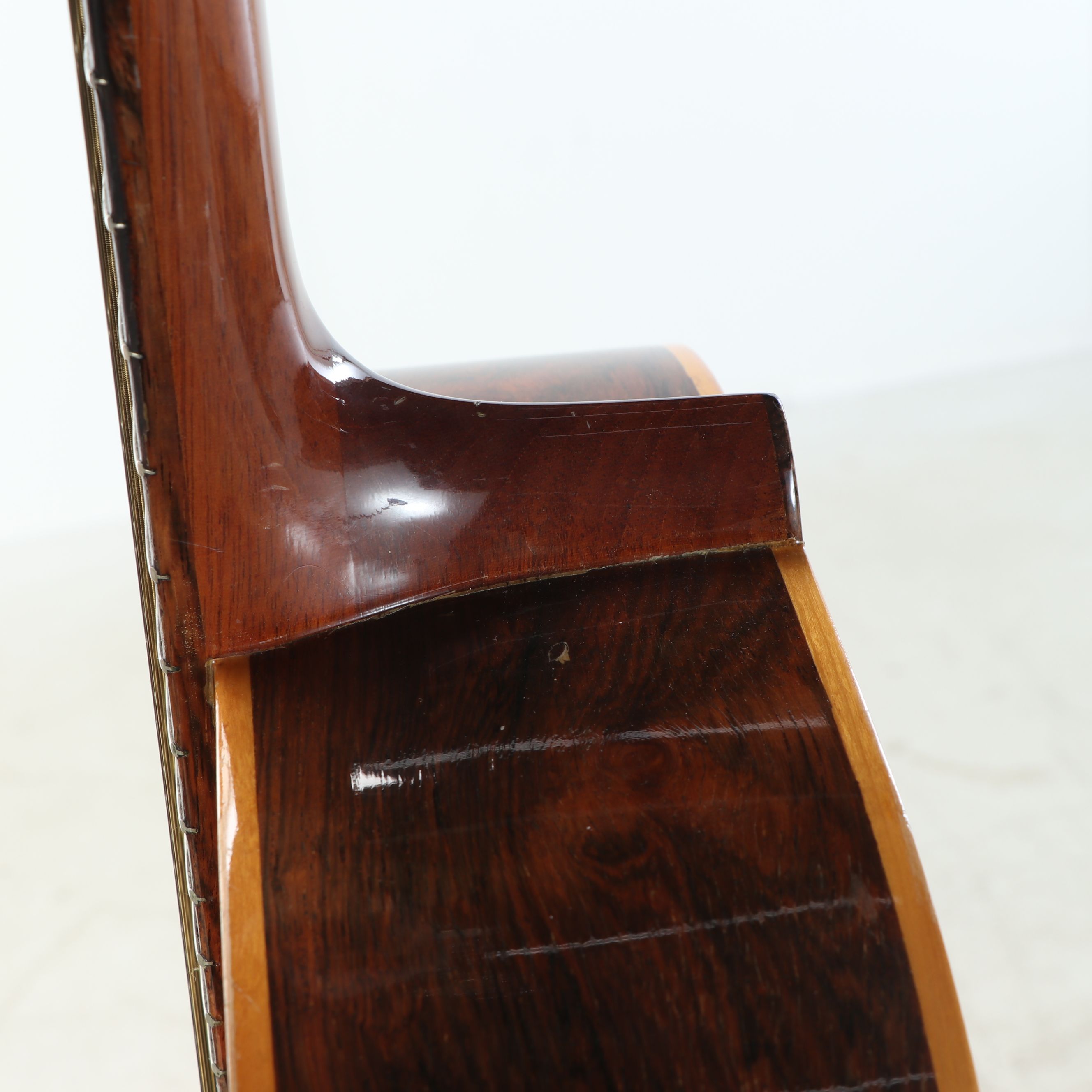 Giannini Spruce Top and Rosewood Acoustic Guitar, 1970s