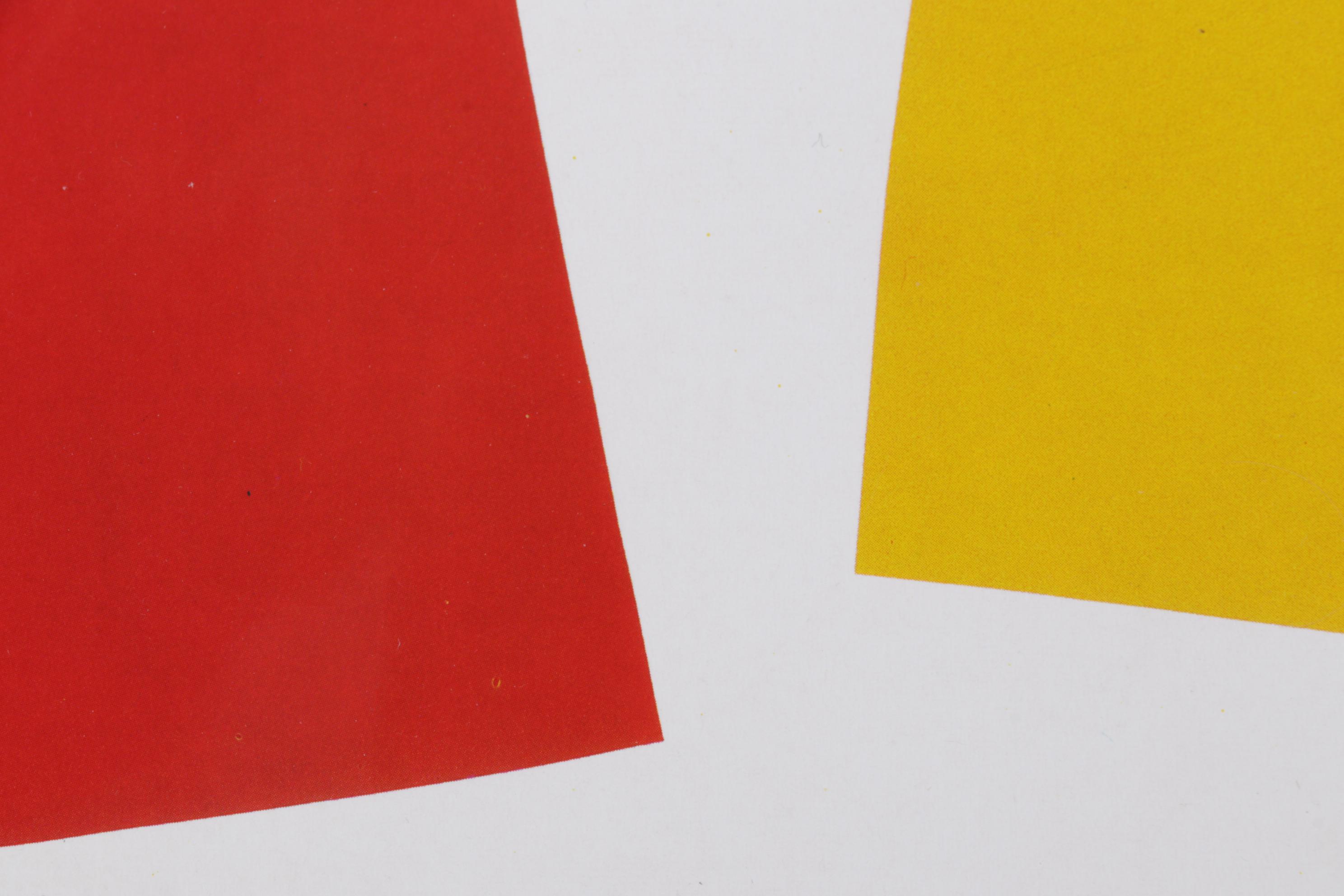 Offset Lithograph after Ellsworth Kelly "Vivian Beaumont Theater" Poster, 1965