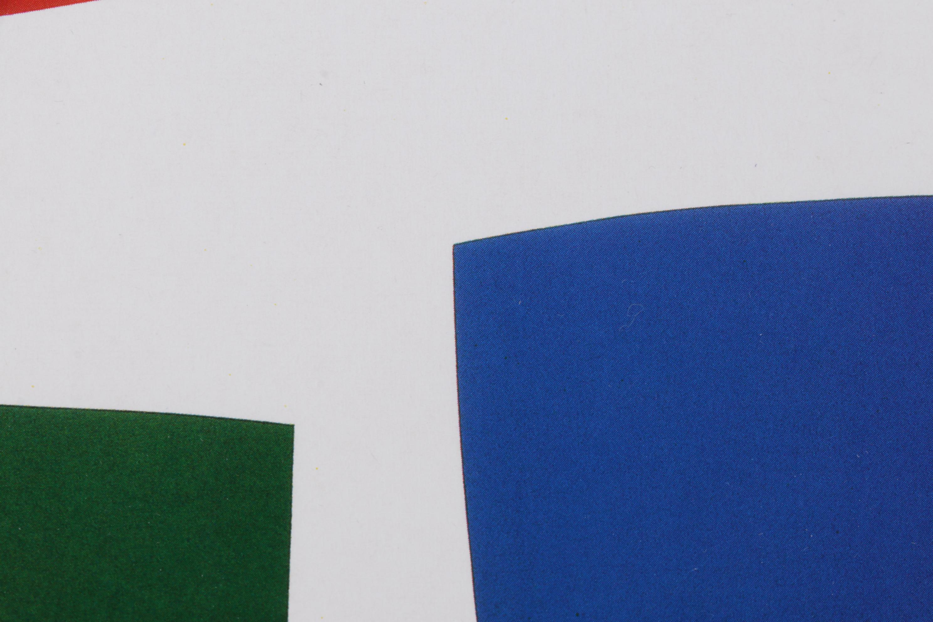 Offset Lithograph after Ellsworth Kelly "Vivian Beaumont Theater" Poster, 1965