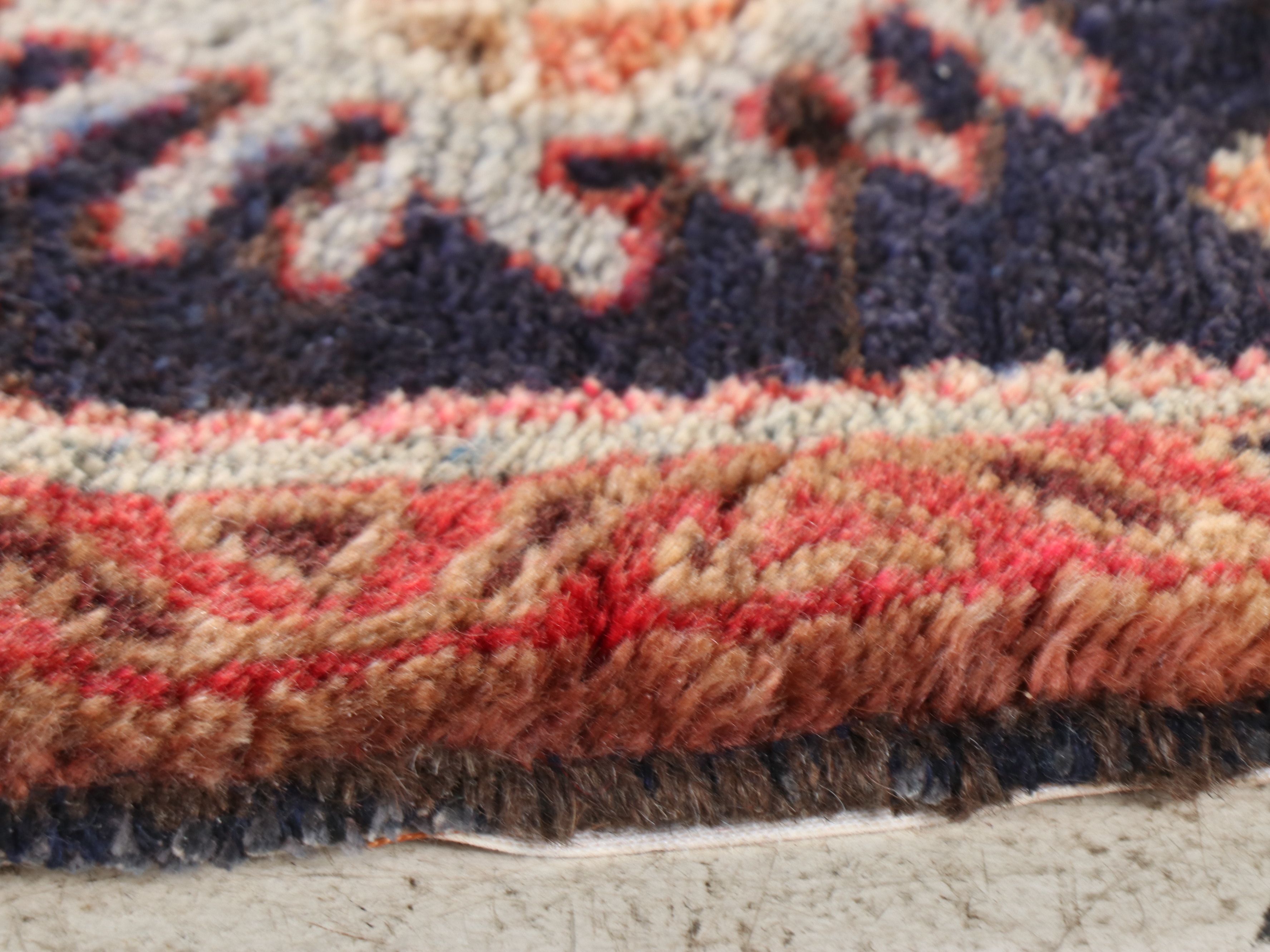 4'2 x 6'8 Hand-Knotted Persian Meshkin Area Rug