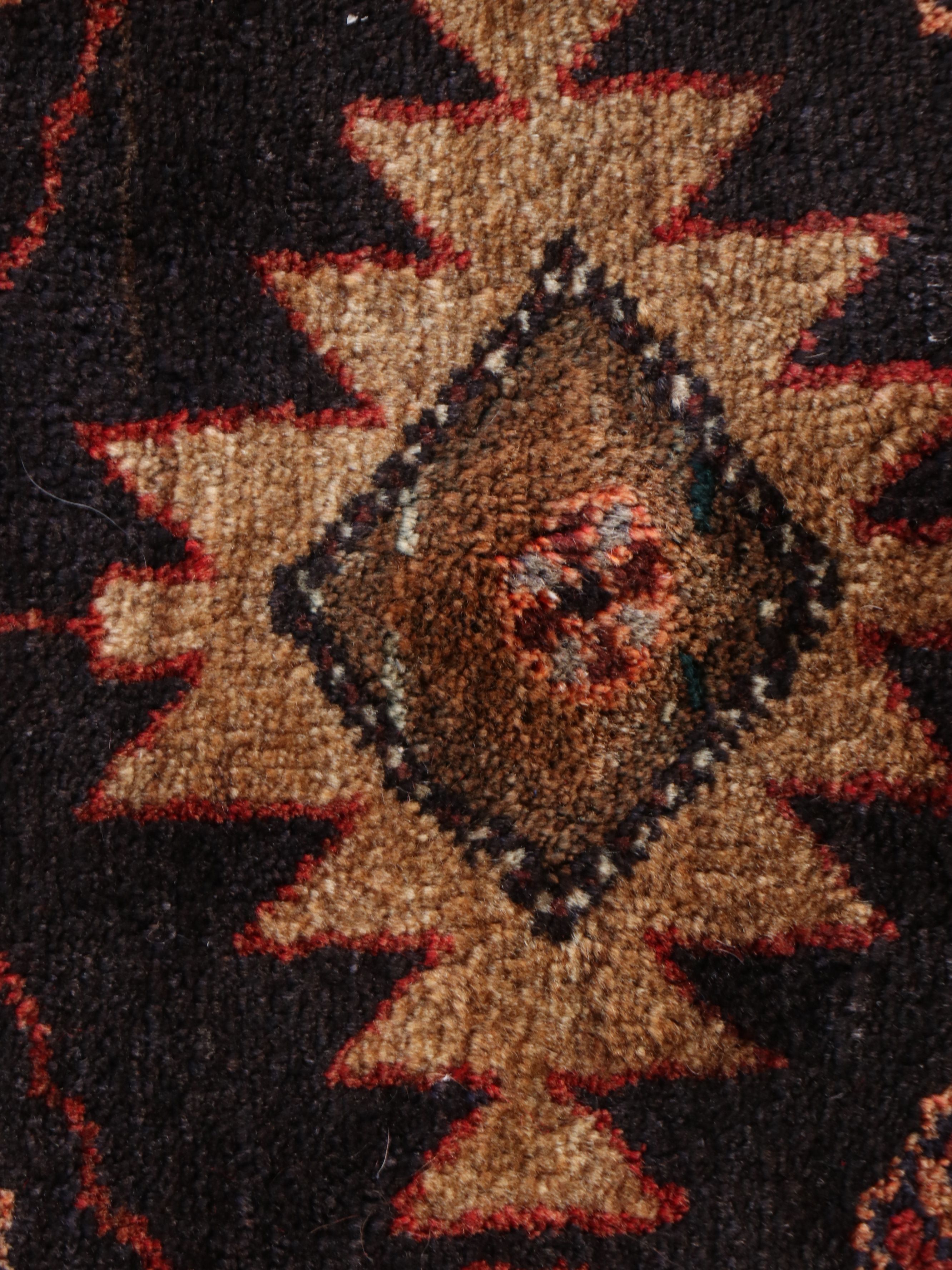 4'2 x 6'8 Hand-Knotted Persian Meshkin Area Rug