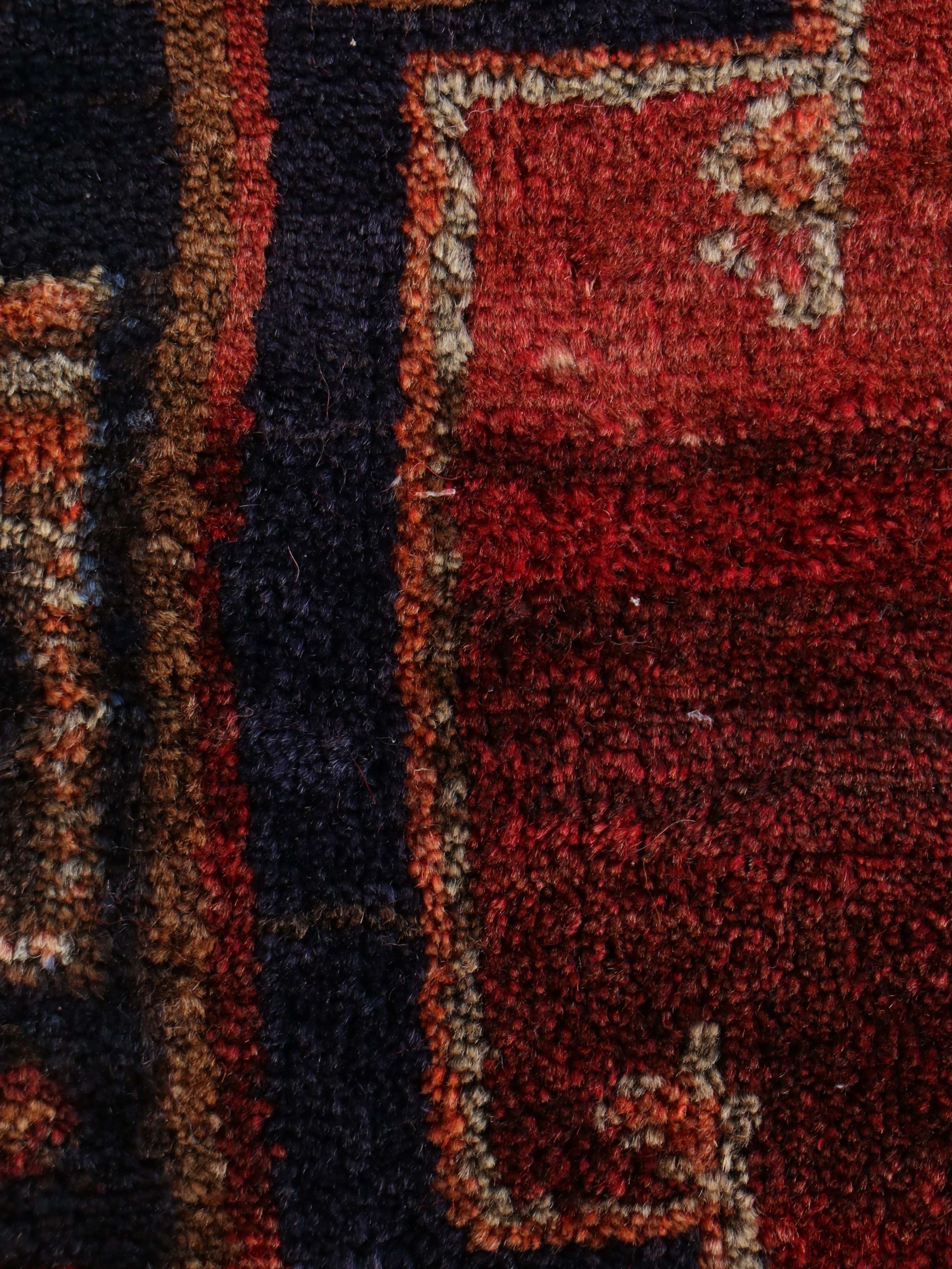 4'2 x 6'8 Hand-Knotted Persian Meshkin Area Rug