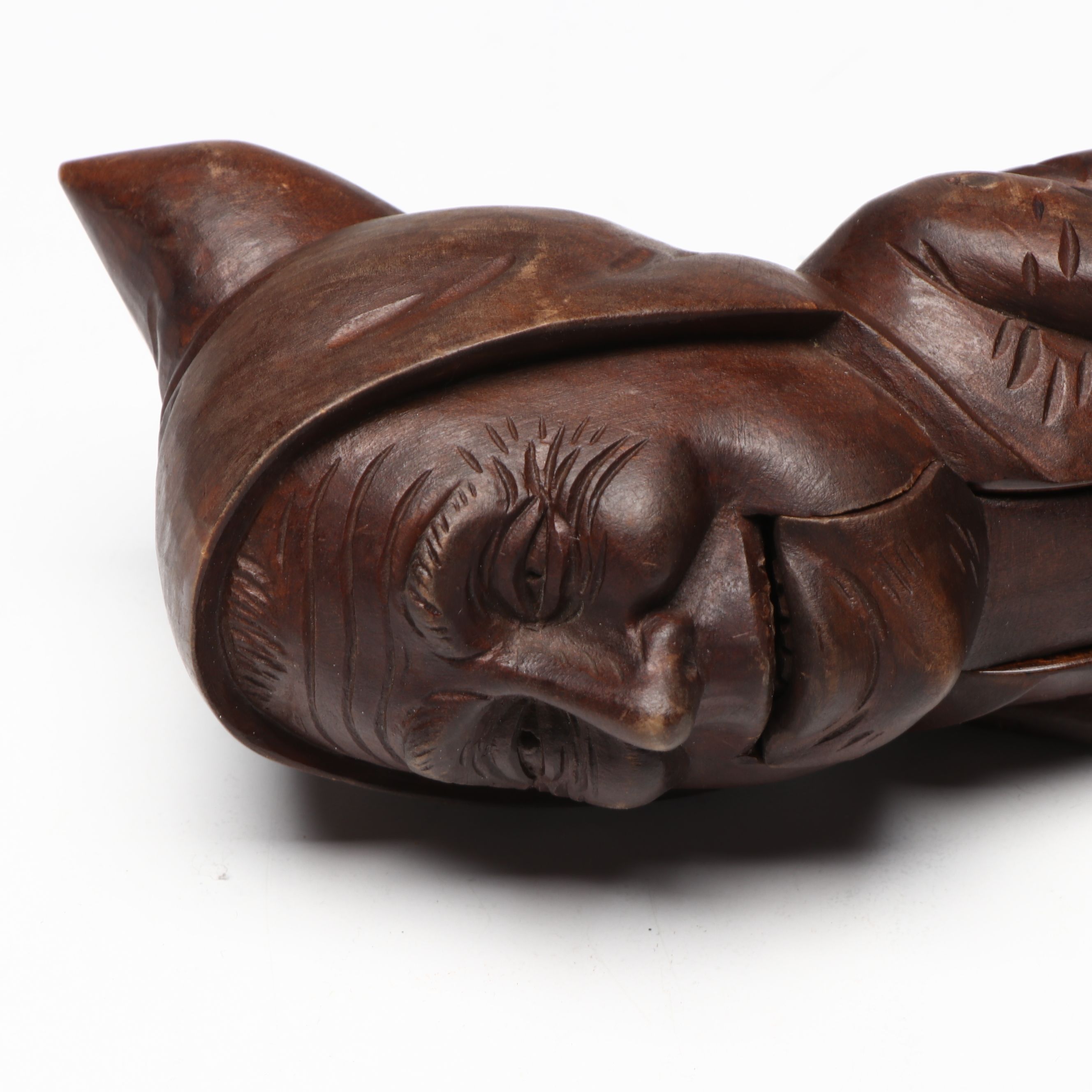 Black Forest Hand-Carved Wood Nutcracker