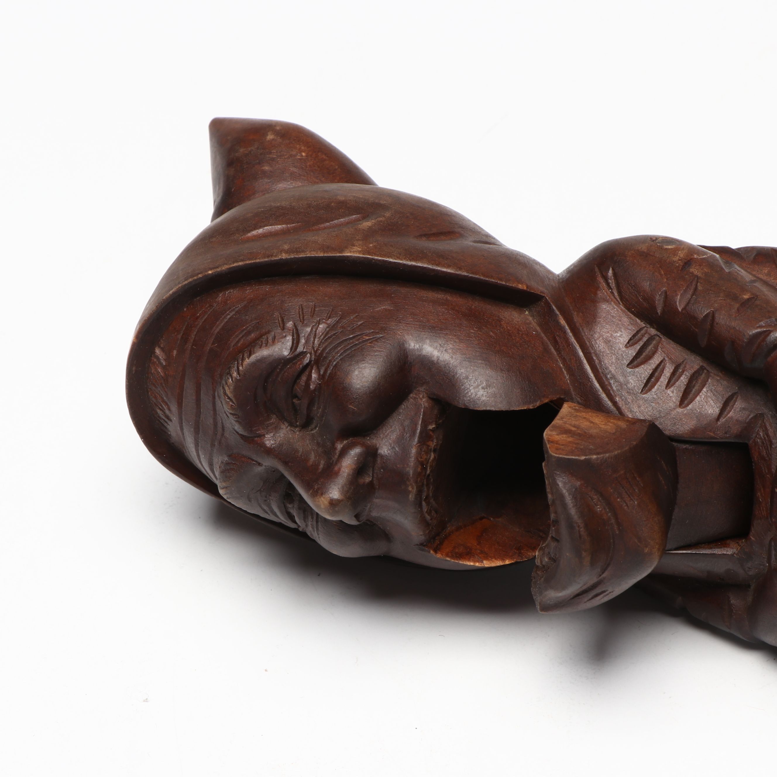 Black Forest Hand-Carved Wood Nutcracker