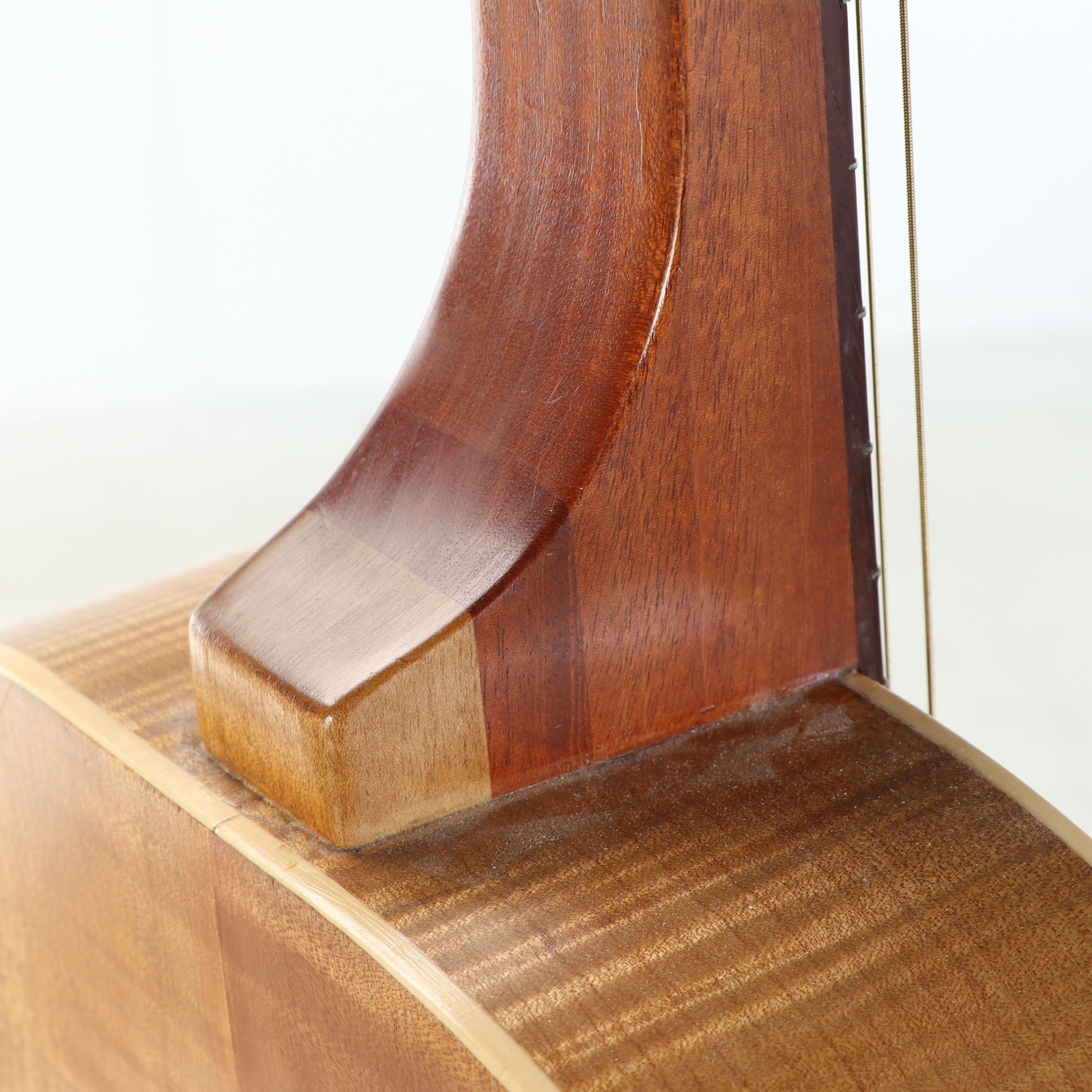 Curly Maple and Spruce Top Dreadnought Acoustic Guitar