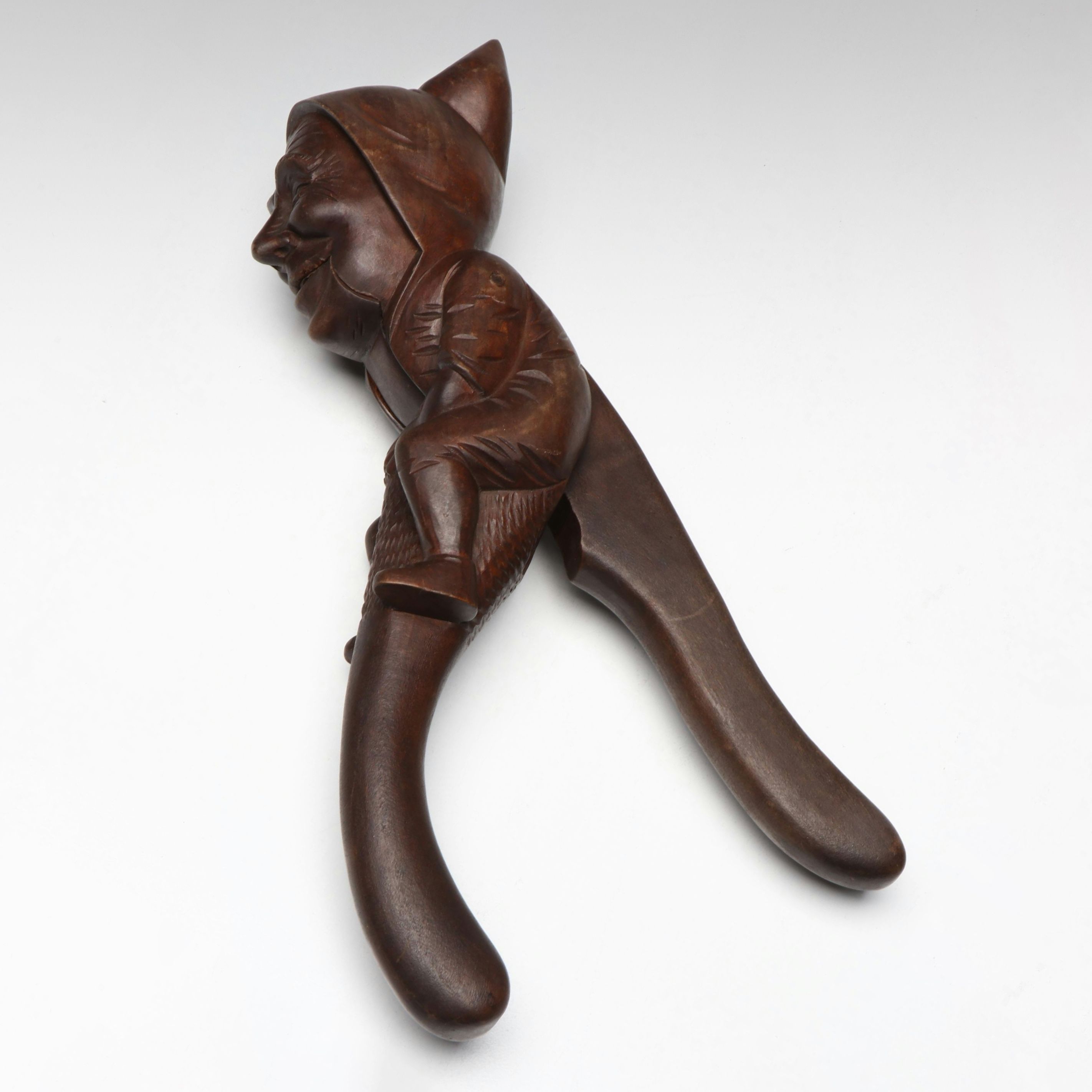 Black Forest Hand-Carved Wood Nutcracker