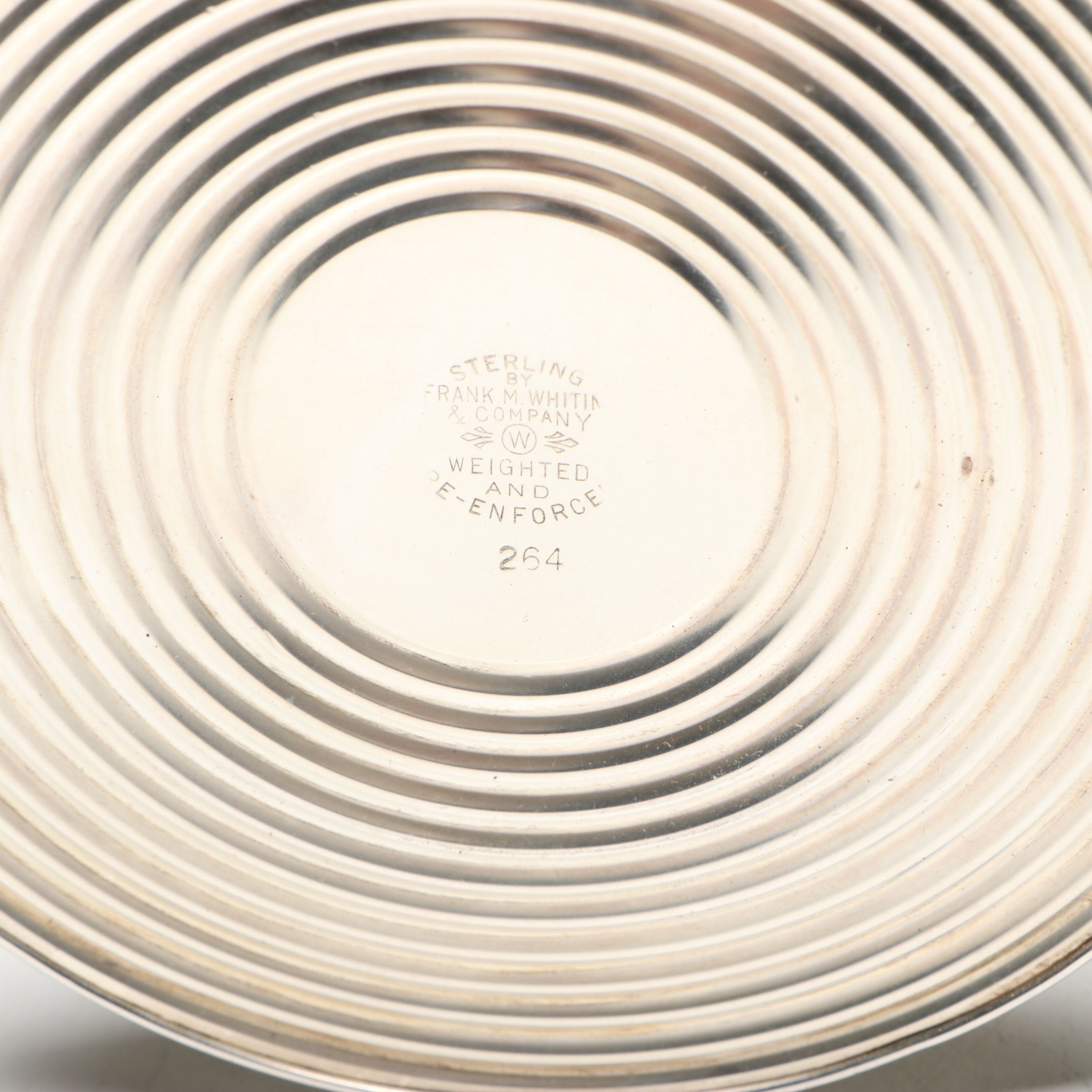 Frank M. Whiting Sterling Based Compotes, Mid-20th Century