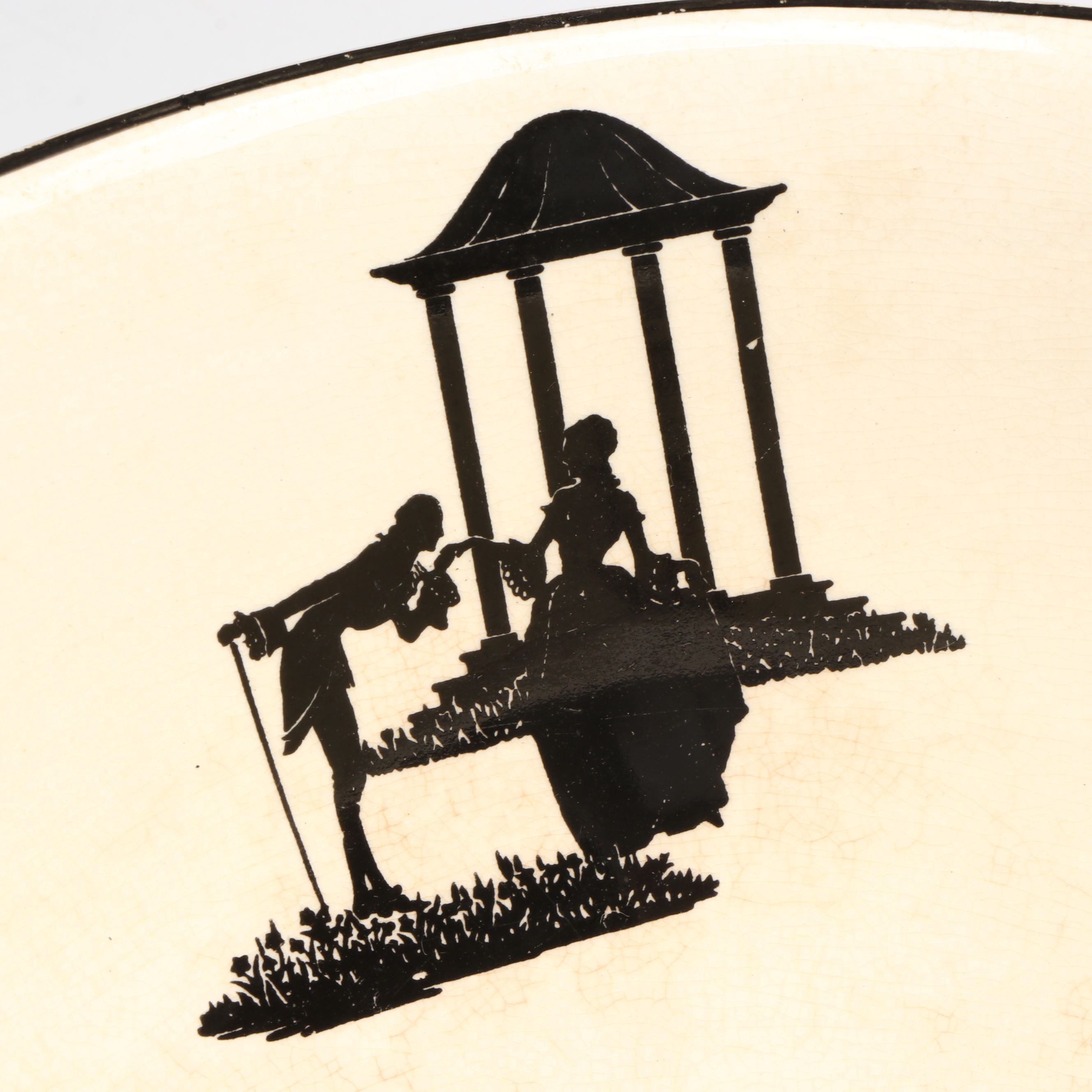 Harker Pottery "Colonial Lady" Bowl with Stoneware Bean Pots and More