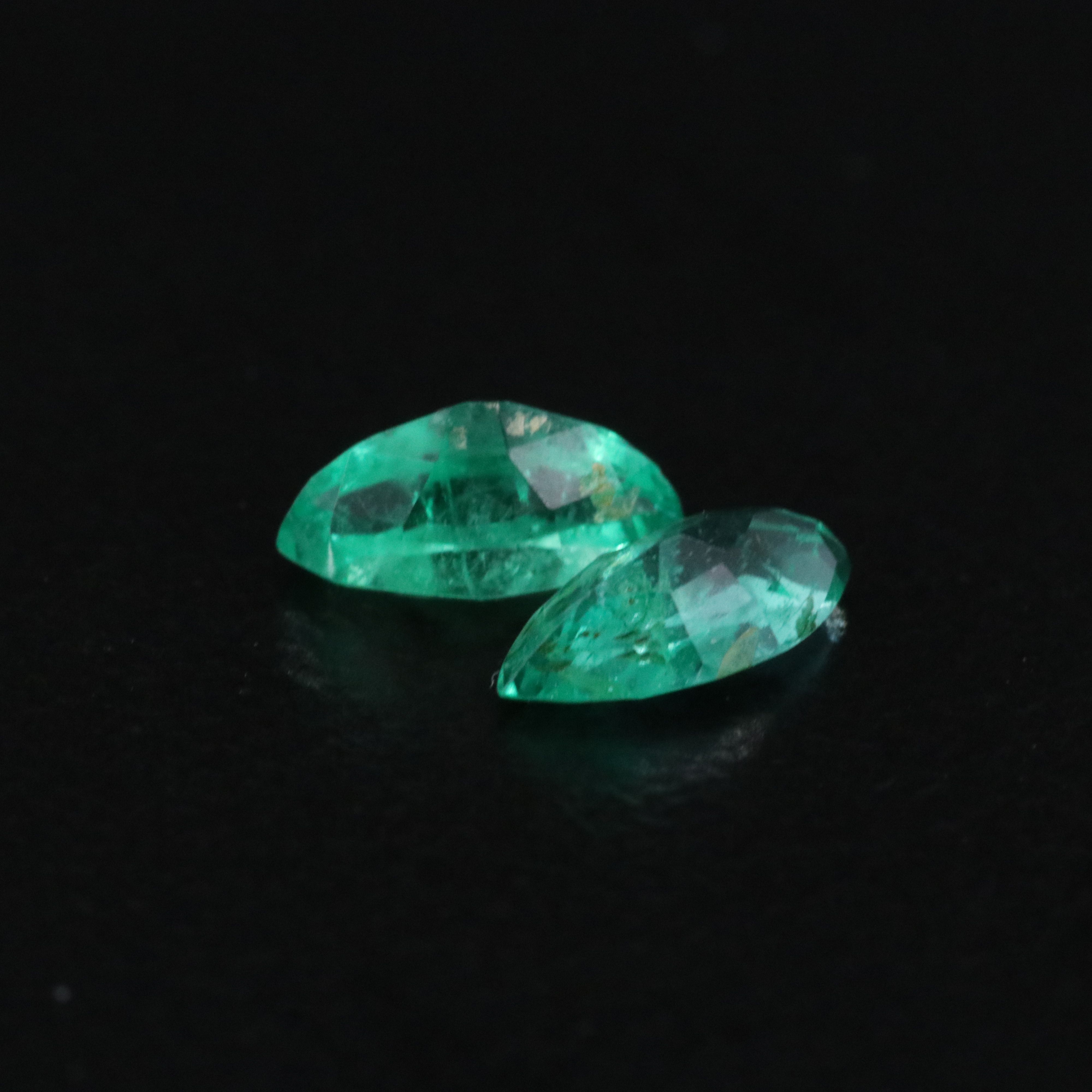 Loose 1.36 CTW Emerald Lot