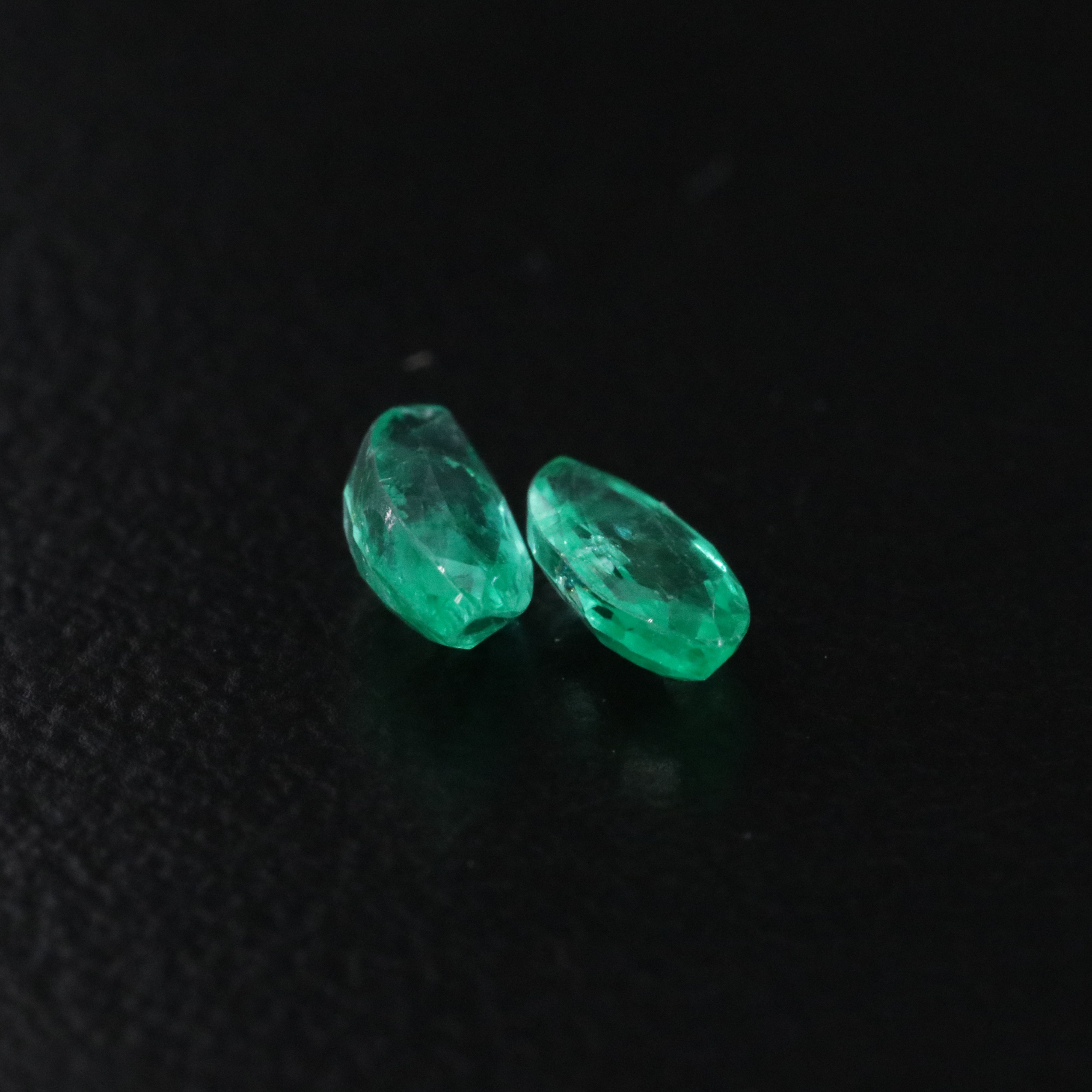 Loose 1.36 CTW Emerald Lot