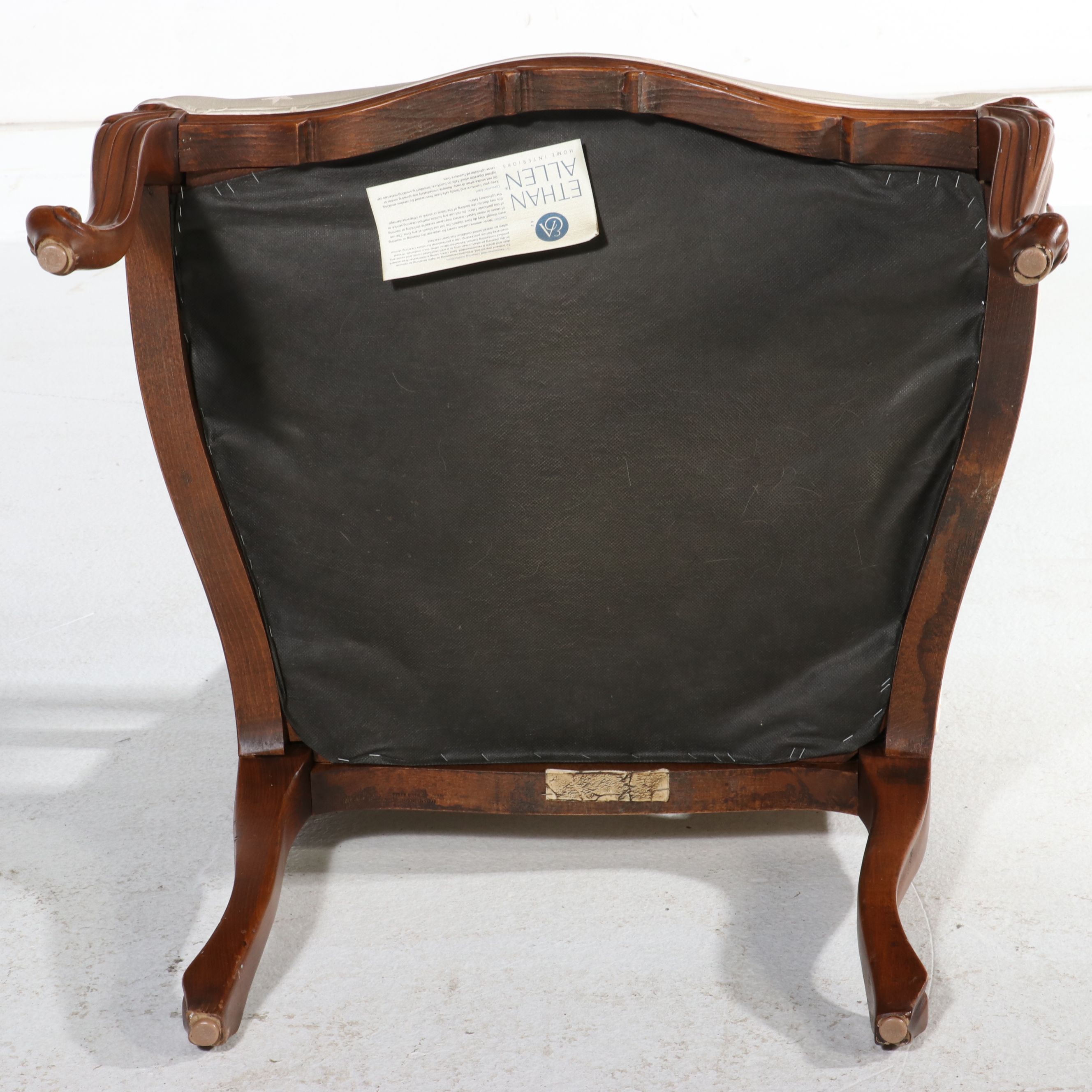 Ethan Allen Louis XV Style Armchair